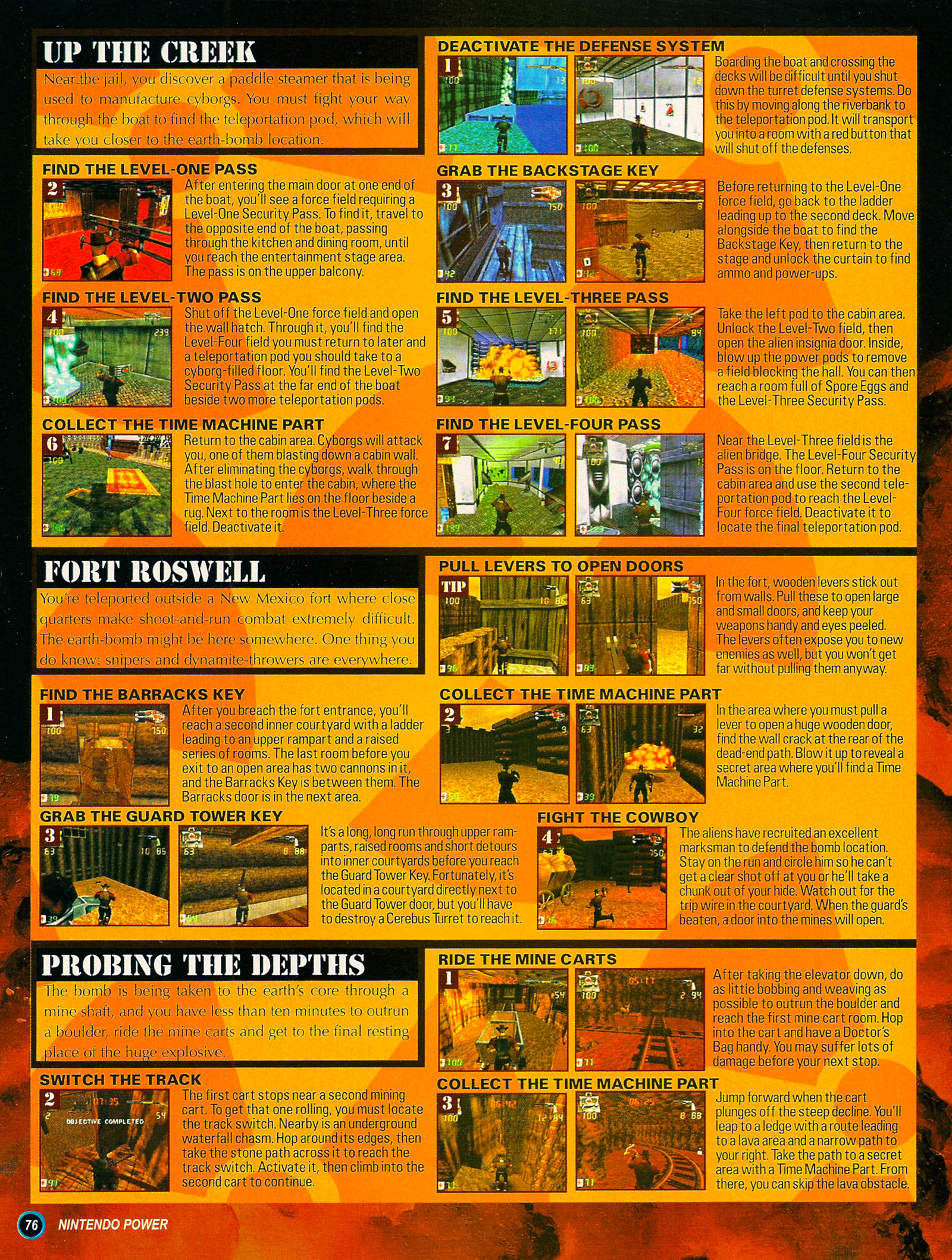 Read online Nintendo Power comic -  Issue #123 - 84
