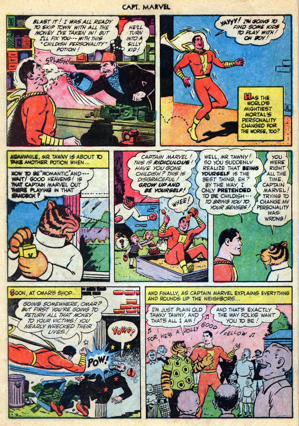 Read online Captain Marvel Adventures comic -  Issue #115 - 32