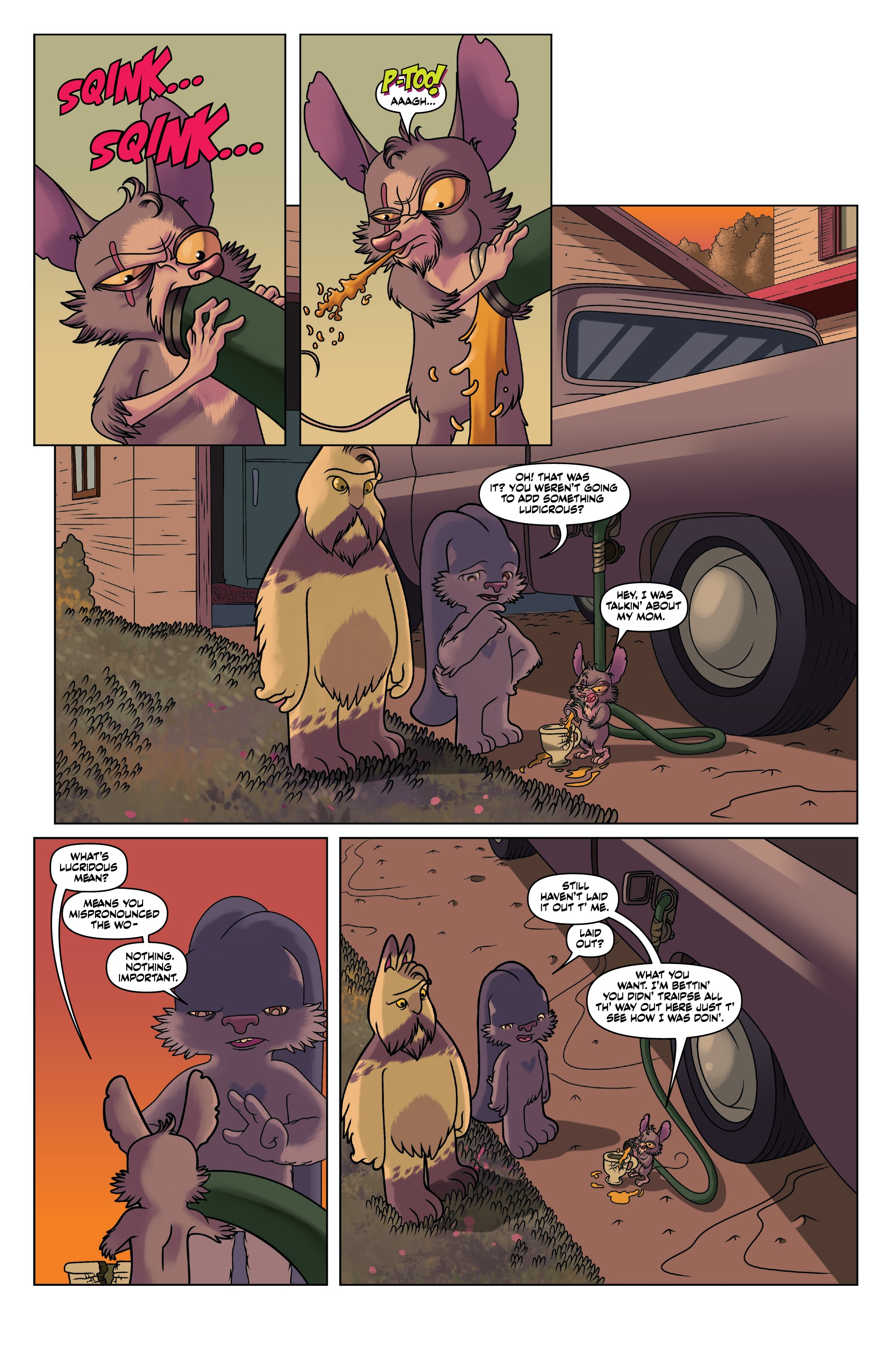 Read online Auntie Agatha's Home For Wayward Rabbits comic -  Issue #4 - 6