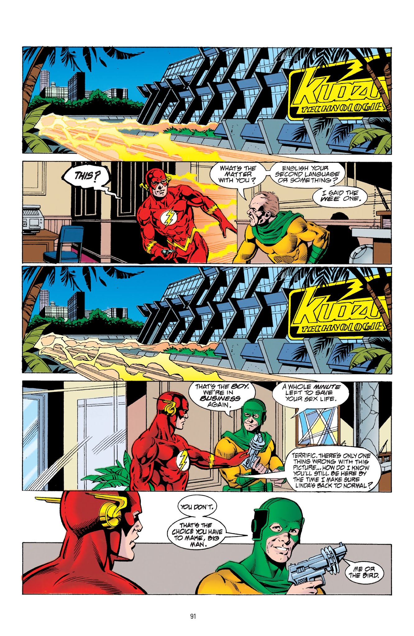 Read online The Flash by Grant Morrison and Mark Millar comic -  Issue # TPB - 91