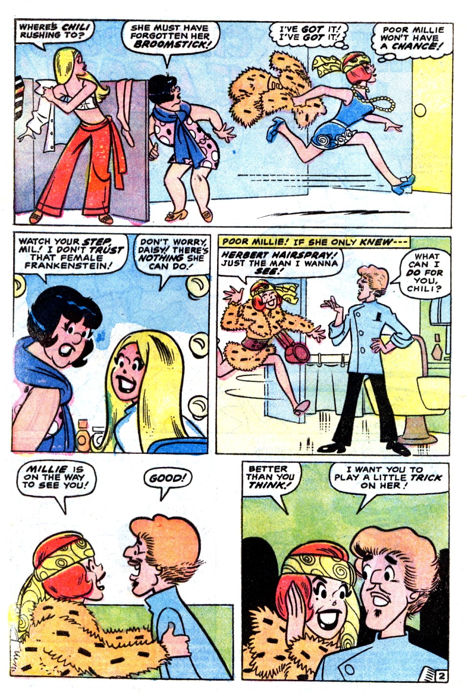 Read online Millie the Model comic -  Issue #206 - 4