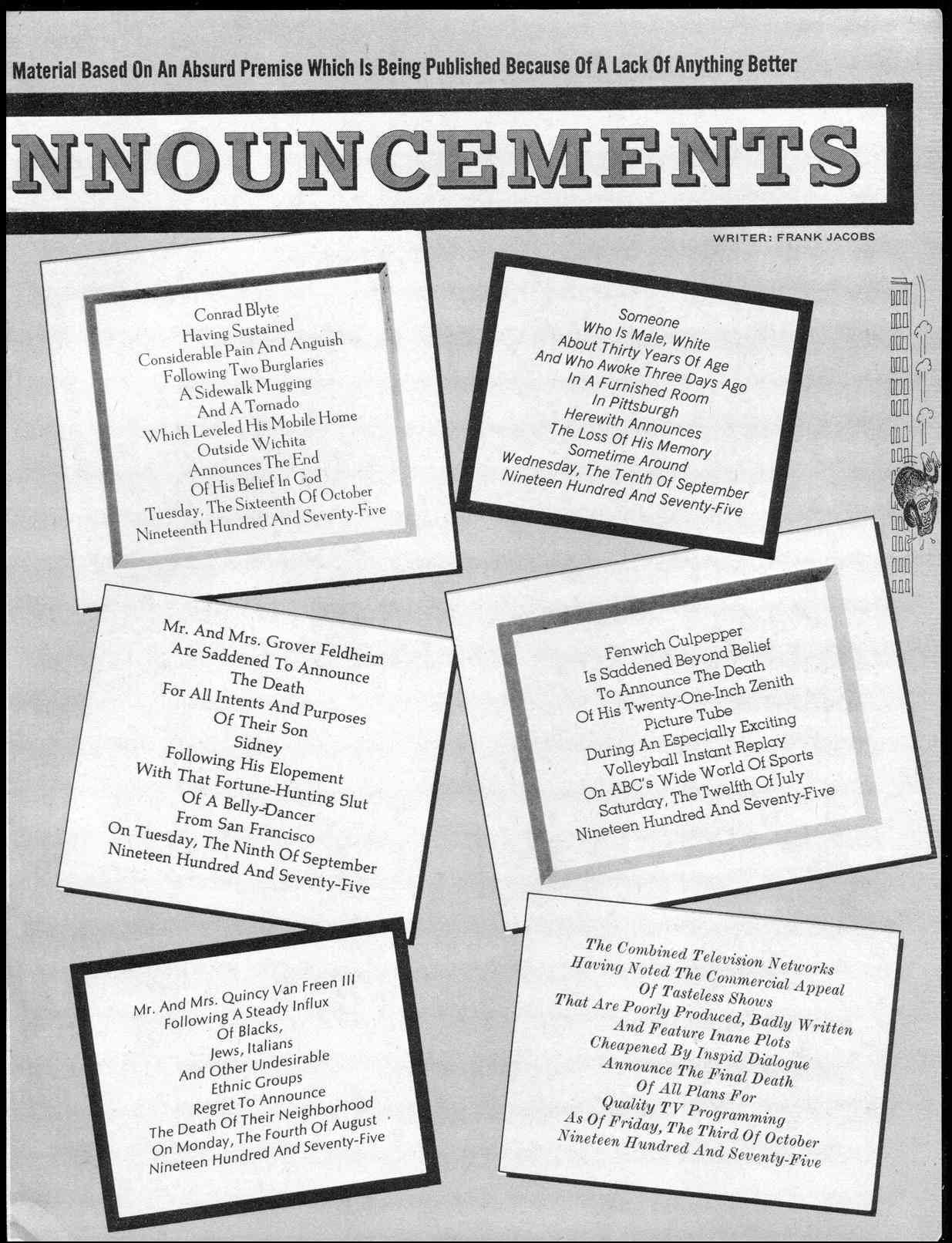 Read online MAD comic -  Issue #190 - 17