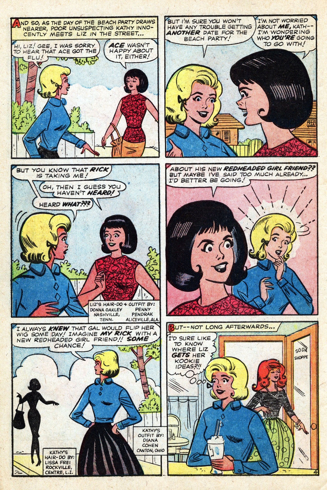 Read online Kathy (1959) comic -  Issue #19 - 6