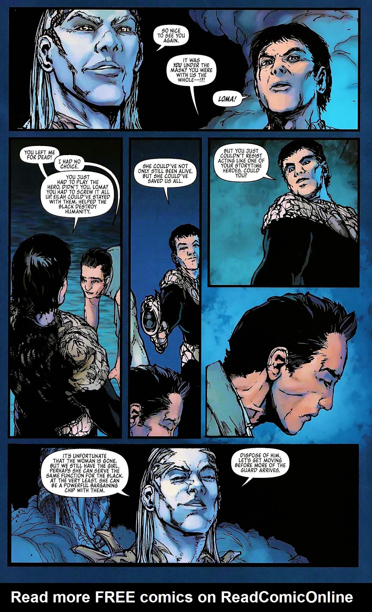 Read online Fathom: Blue Descent comic -  Issue #4 - 24
