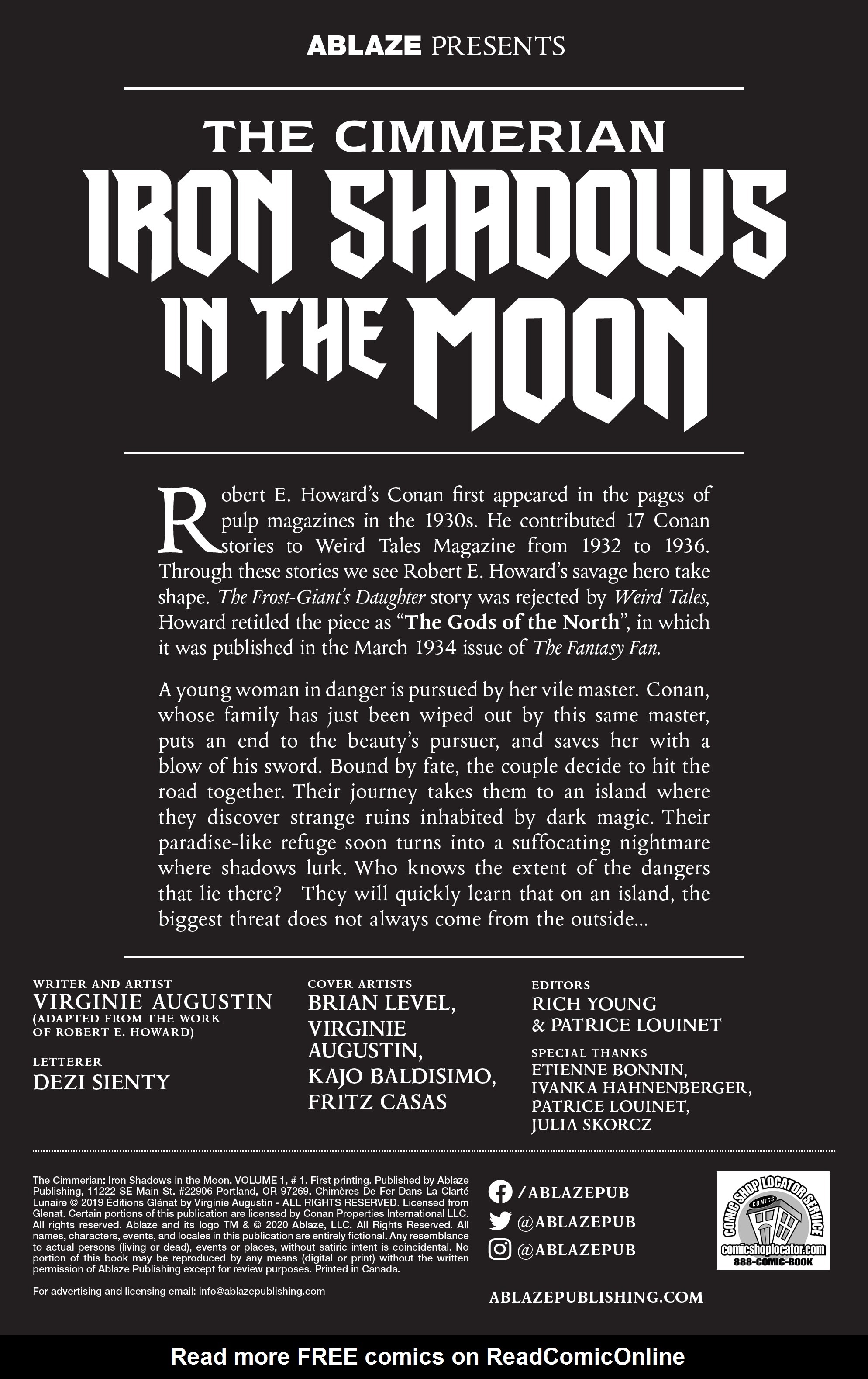 Read online The Cimmerian: Iron Shadows in the Moon comic -  Issue #1 - 2
