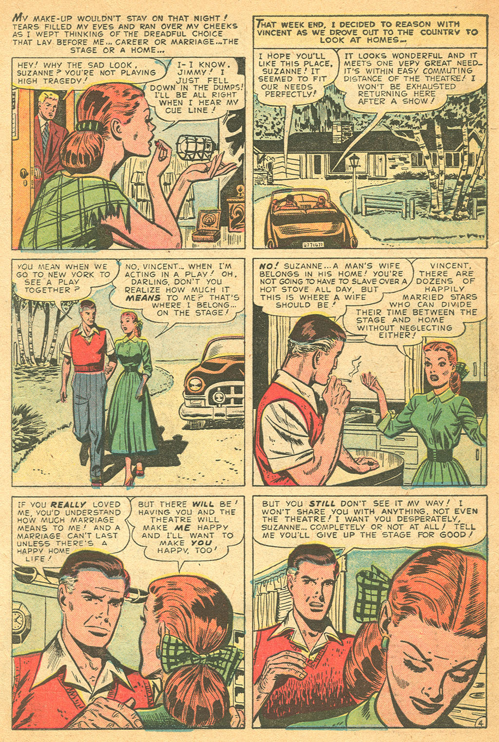 Read online Love Romances comic -  Issue #31 - 6