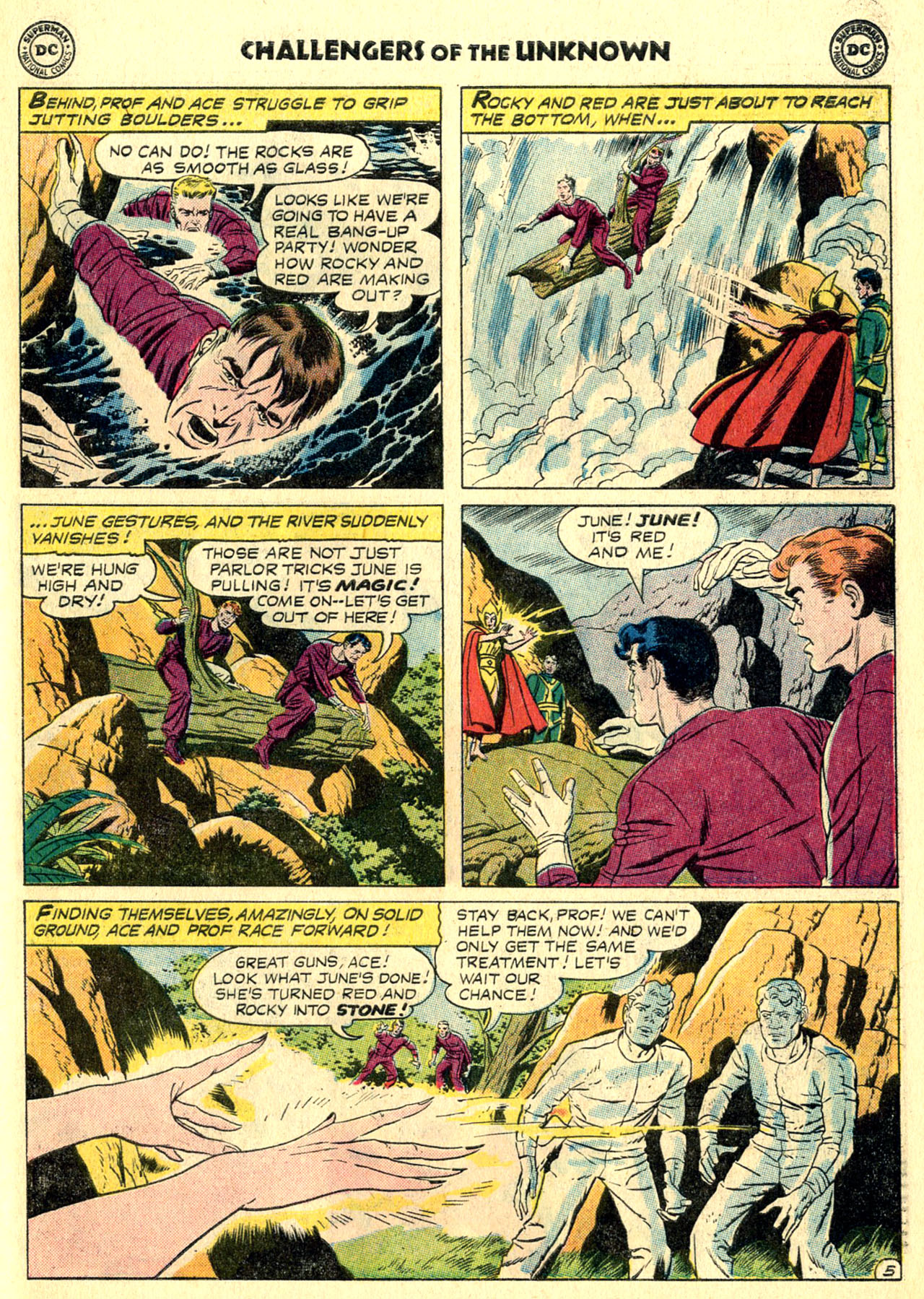 Read online Challengers of the Unknown (1958) comic -  Issue #6 - 27