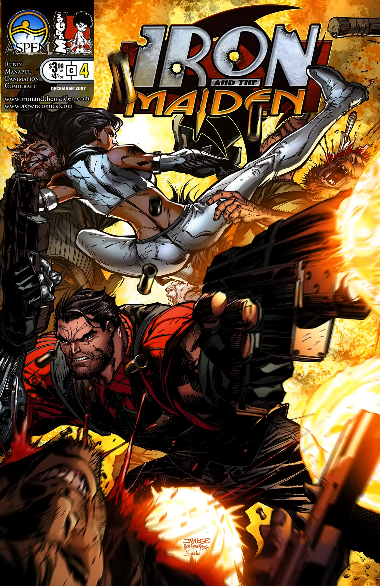 Read online Iron and the Maiden comic -  Issue #4 - 1