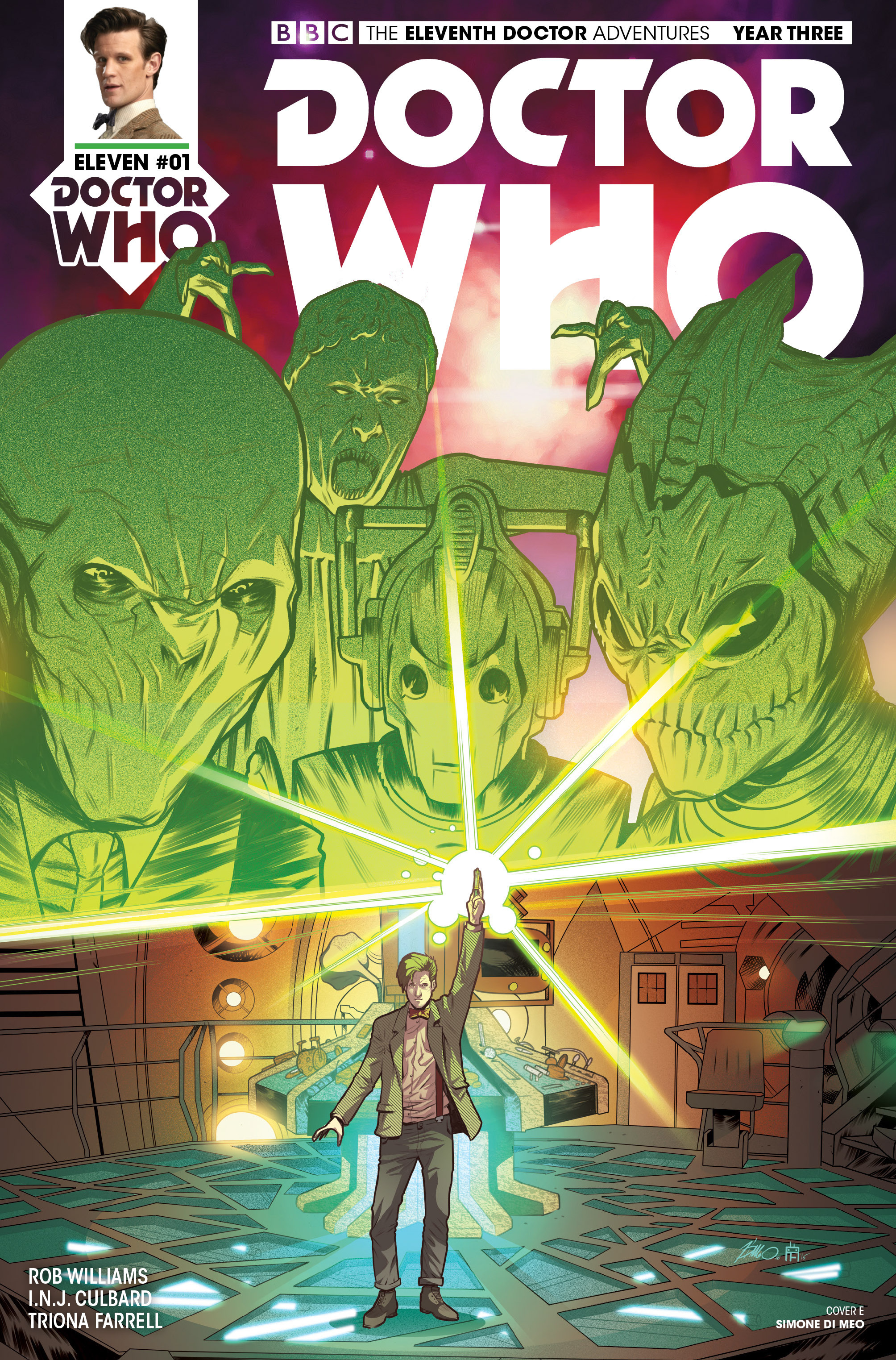 Read online Doctor Who: The Eleventh Doctor Year Three comic -  Issue #1 - 5