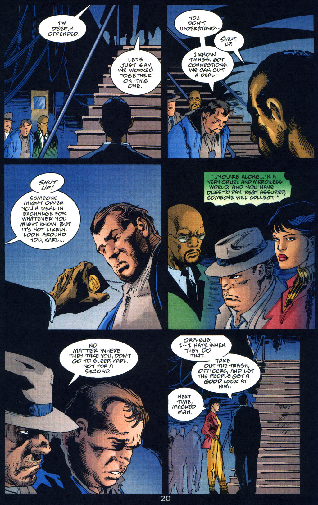 Read online Batman: Orpheus Rising comic -  Issue #5 - 22