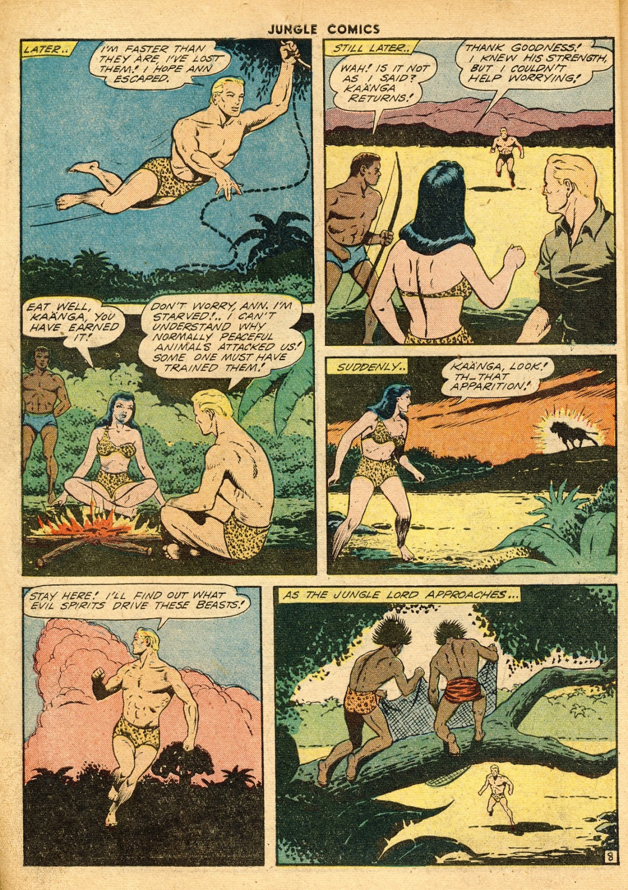Read online Jungle Comics comic -  Issue #51 - 10