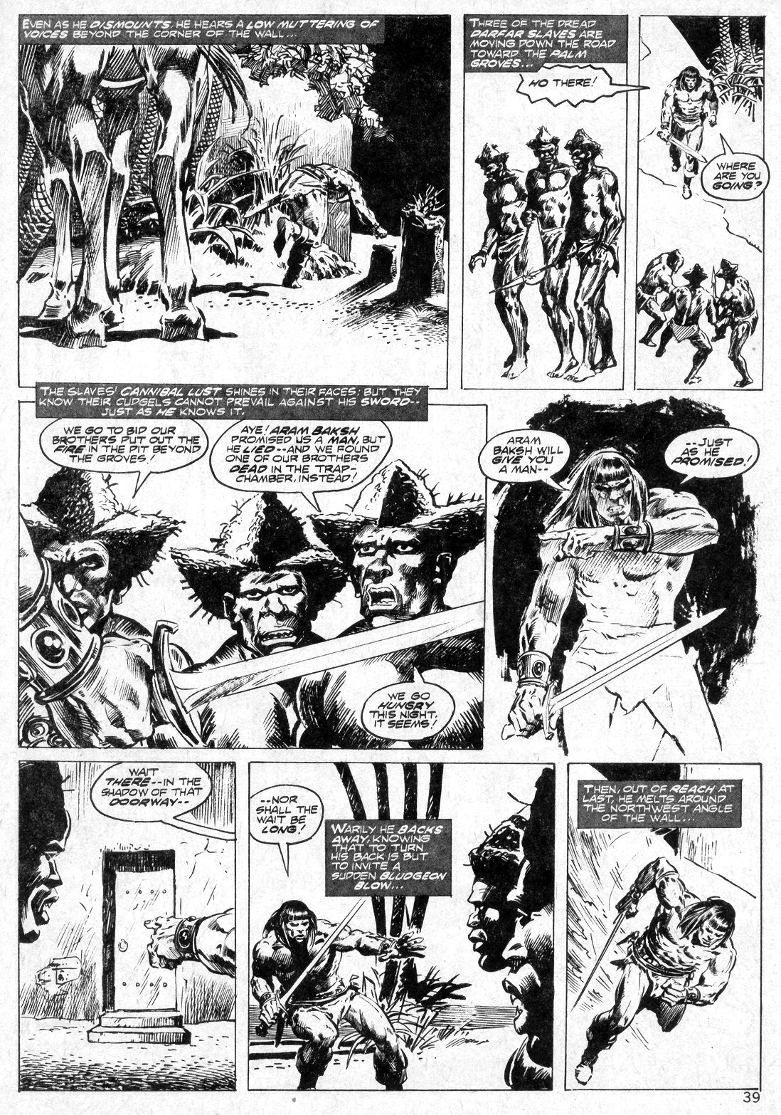 Read online The Savage Sword Of Conan comic -  Issue #14 - 39