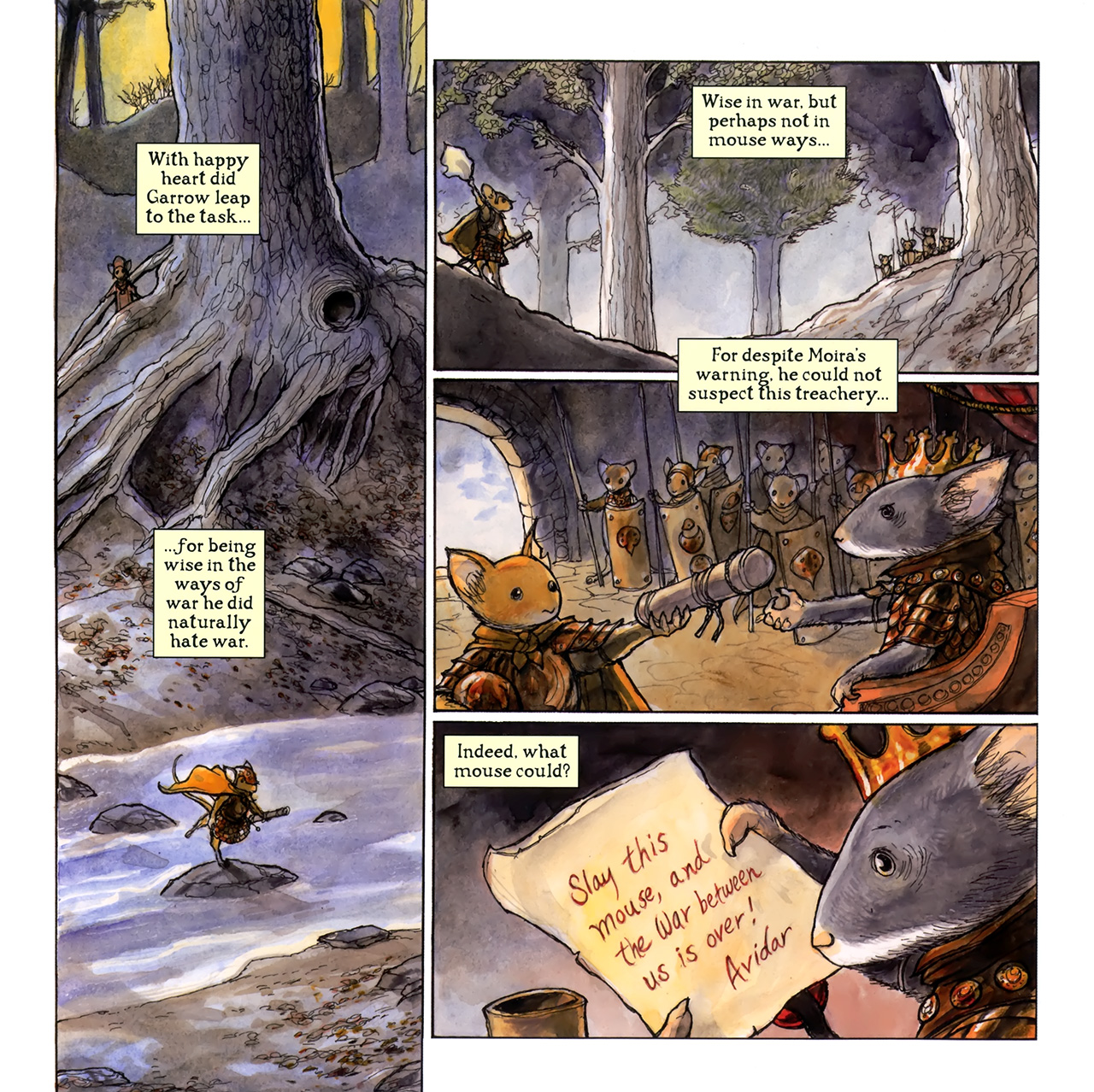 Read online Mouse Guard: Legends of the Guard comic -  Issue #4 - 20