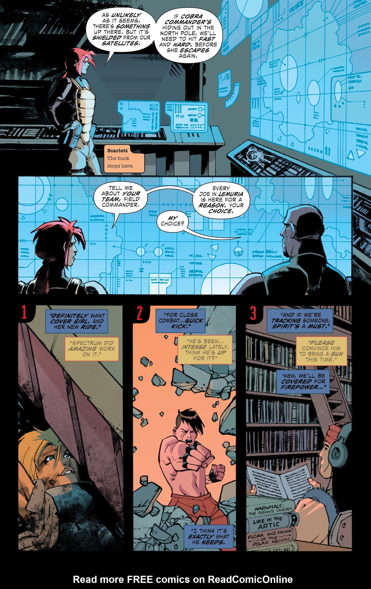 Read online Scarlett's Strike Force comic -  Issue #1 - 19