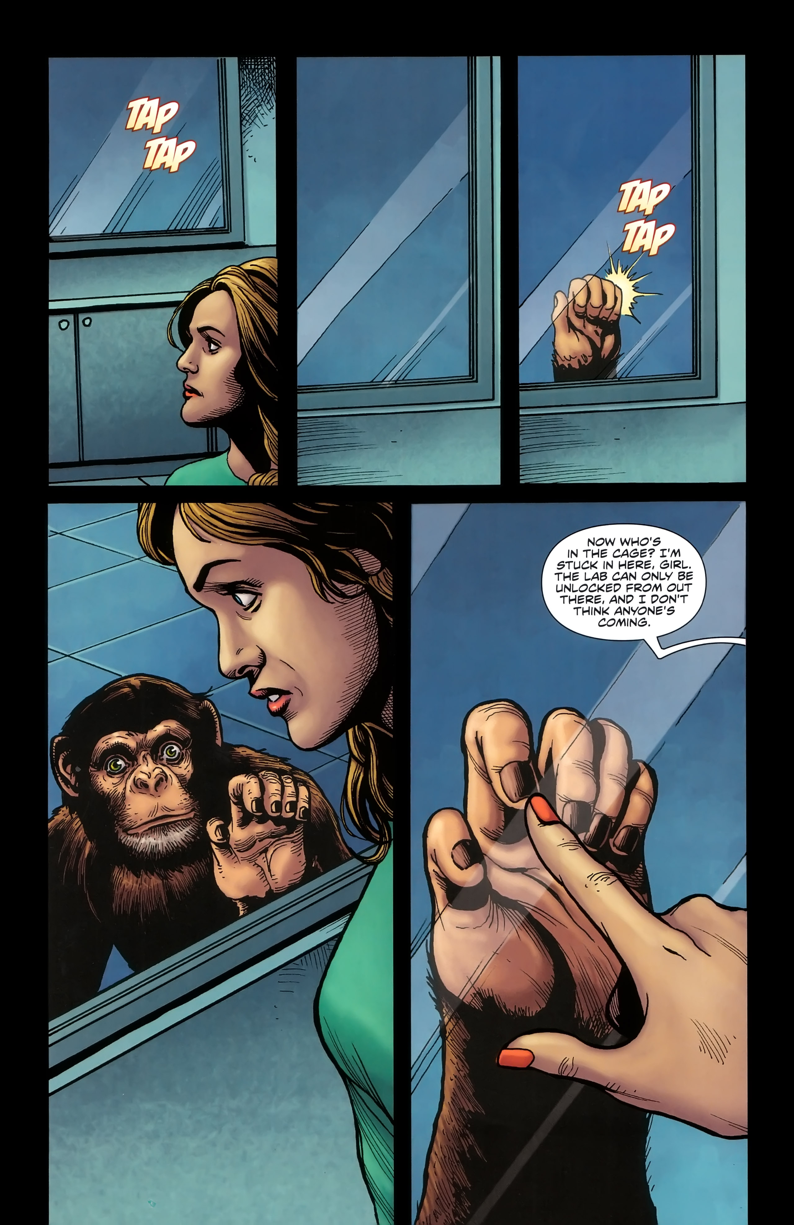 Read online Dawn of the Planet of the Apes:Contagion comic -  Issue # Full - 20