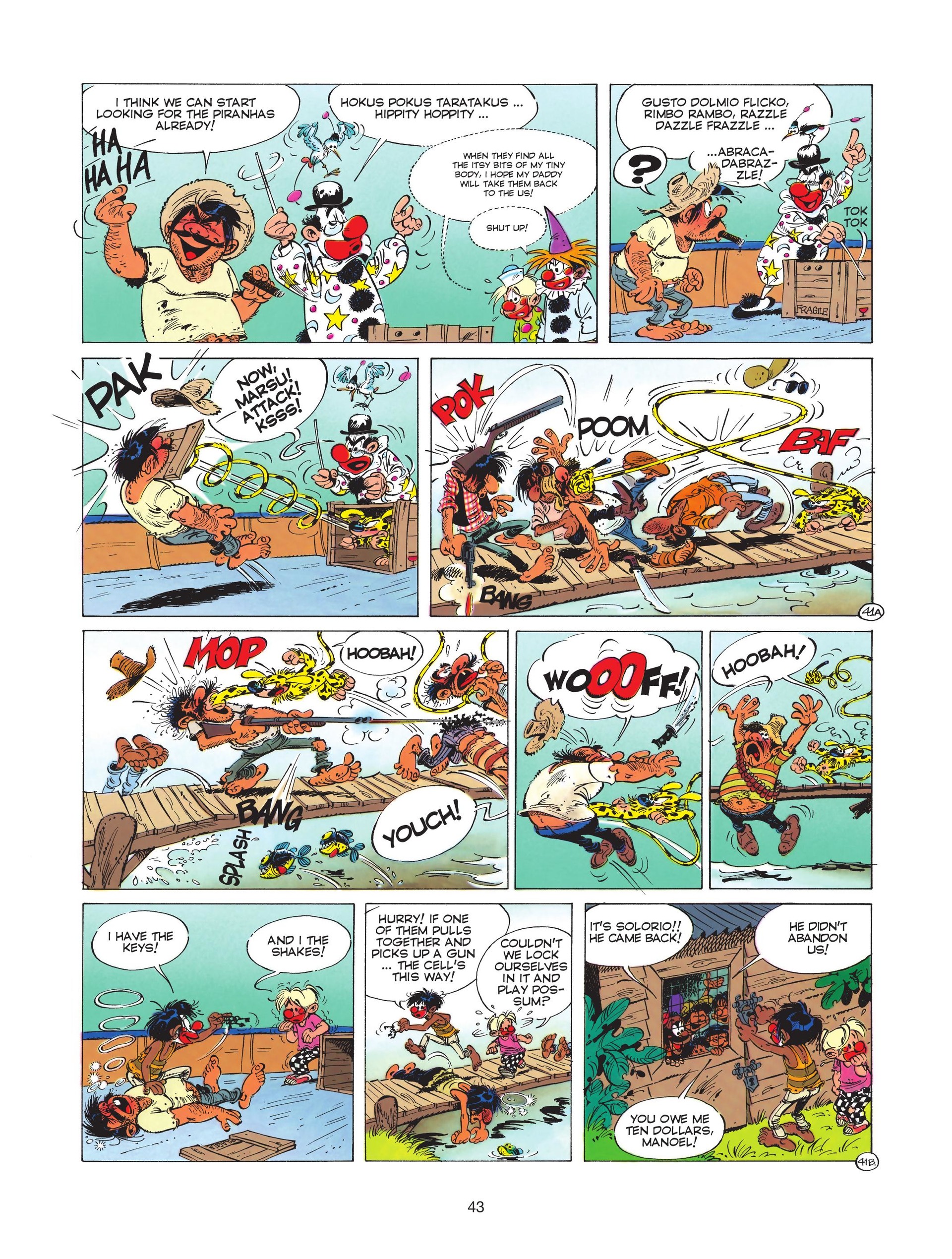 Read online Marsupilami comic -  Issue #7 - 45