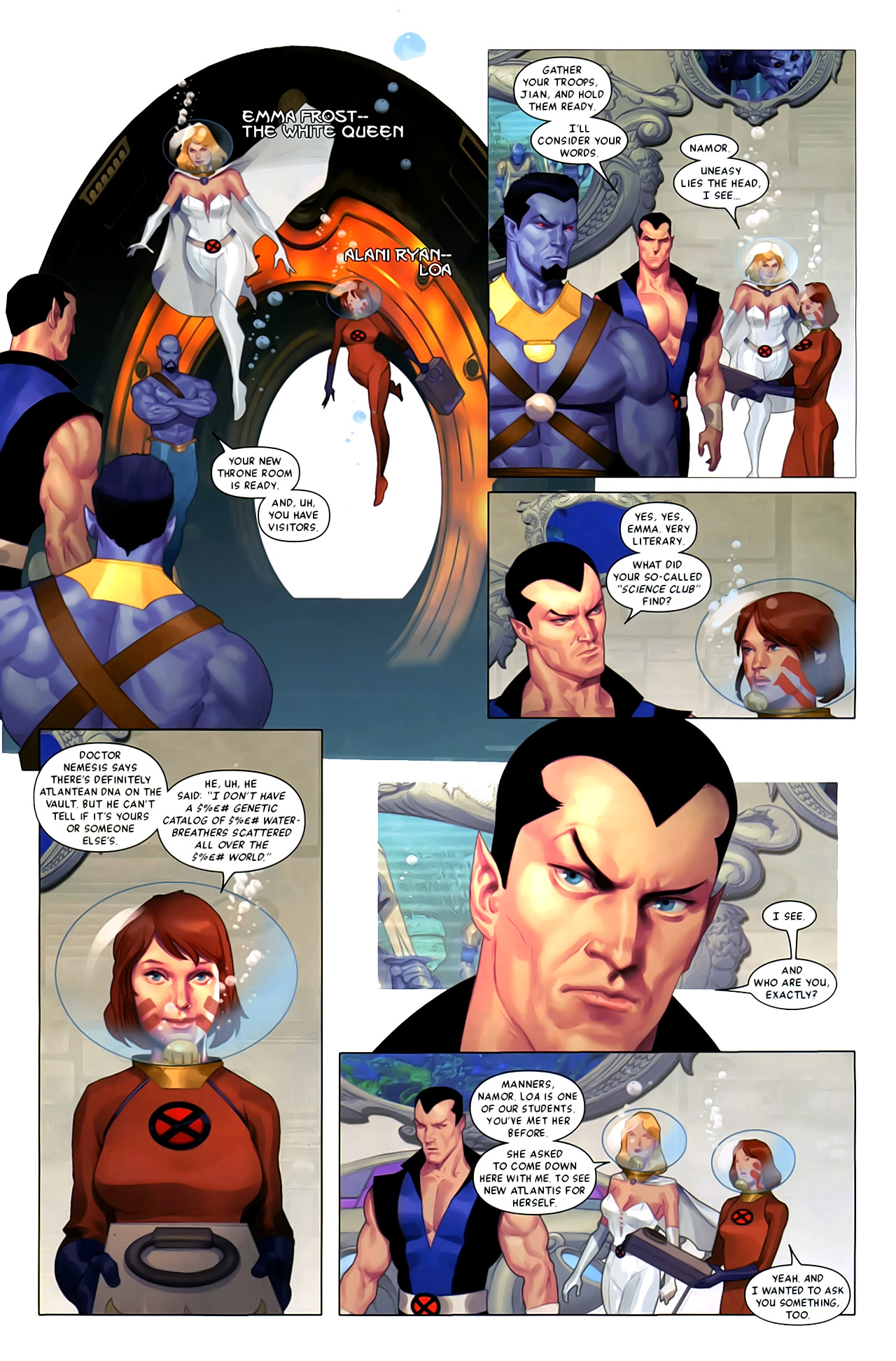 Read online Namor: The First Mutant comic -  Issue #2 - 9