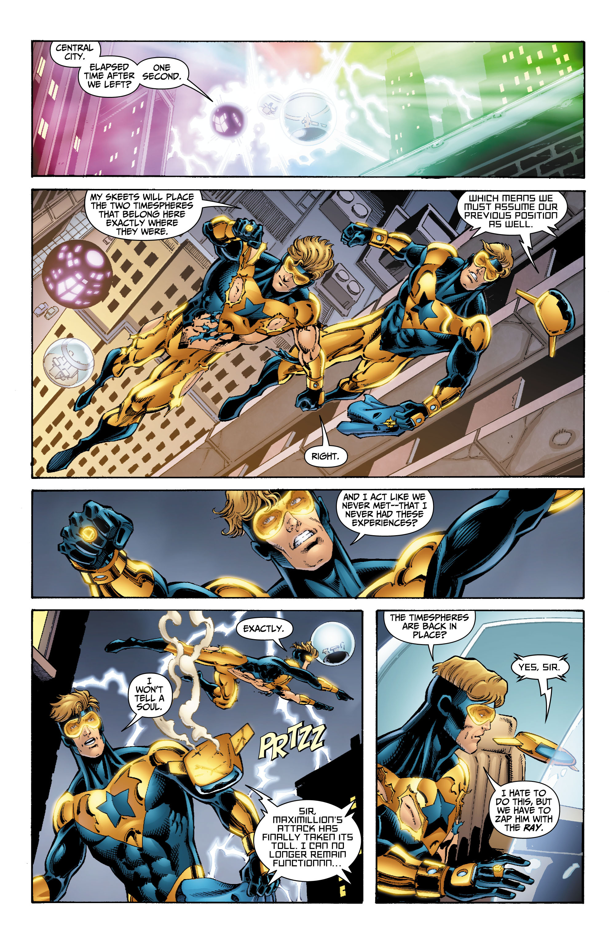Read online Booster Gold (2007) comic -  Issue #19 - 20