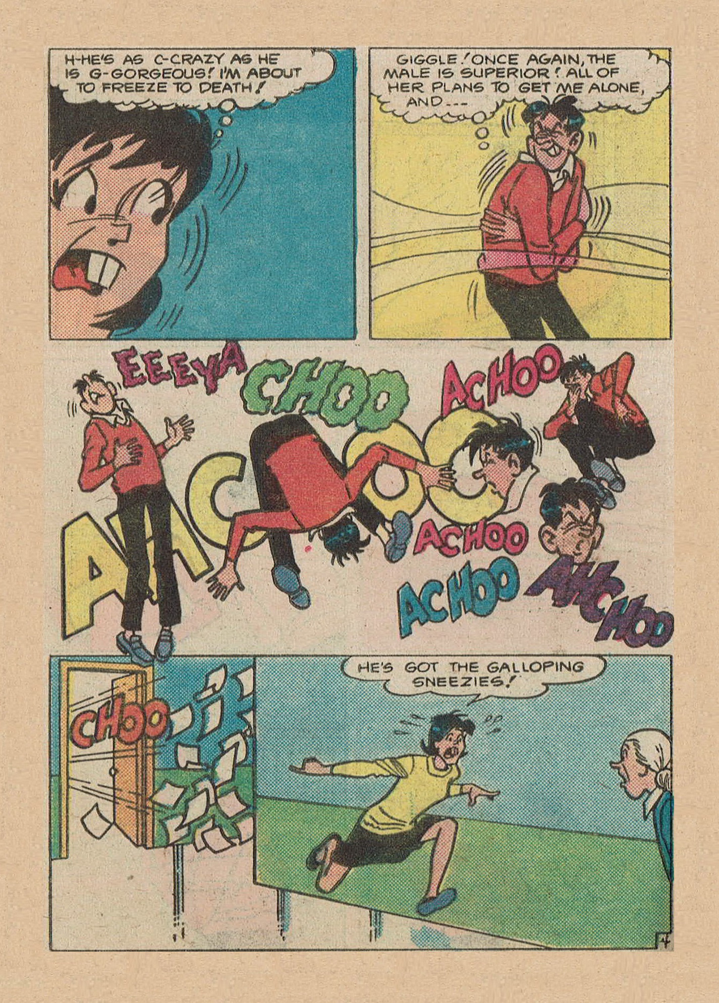 Read online Jughead Jones Comics Digest comic -  Issue #24 - 105