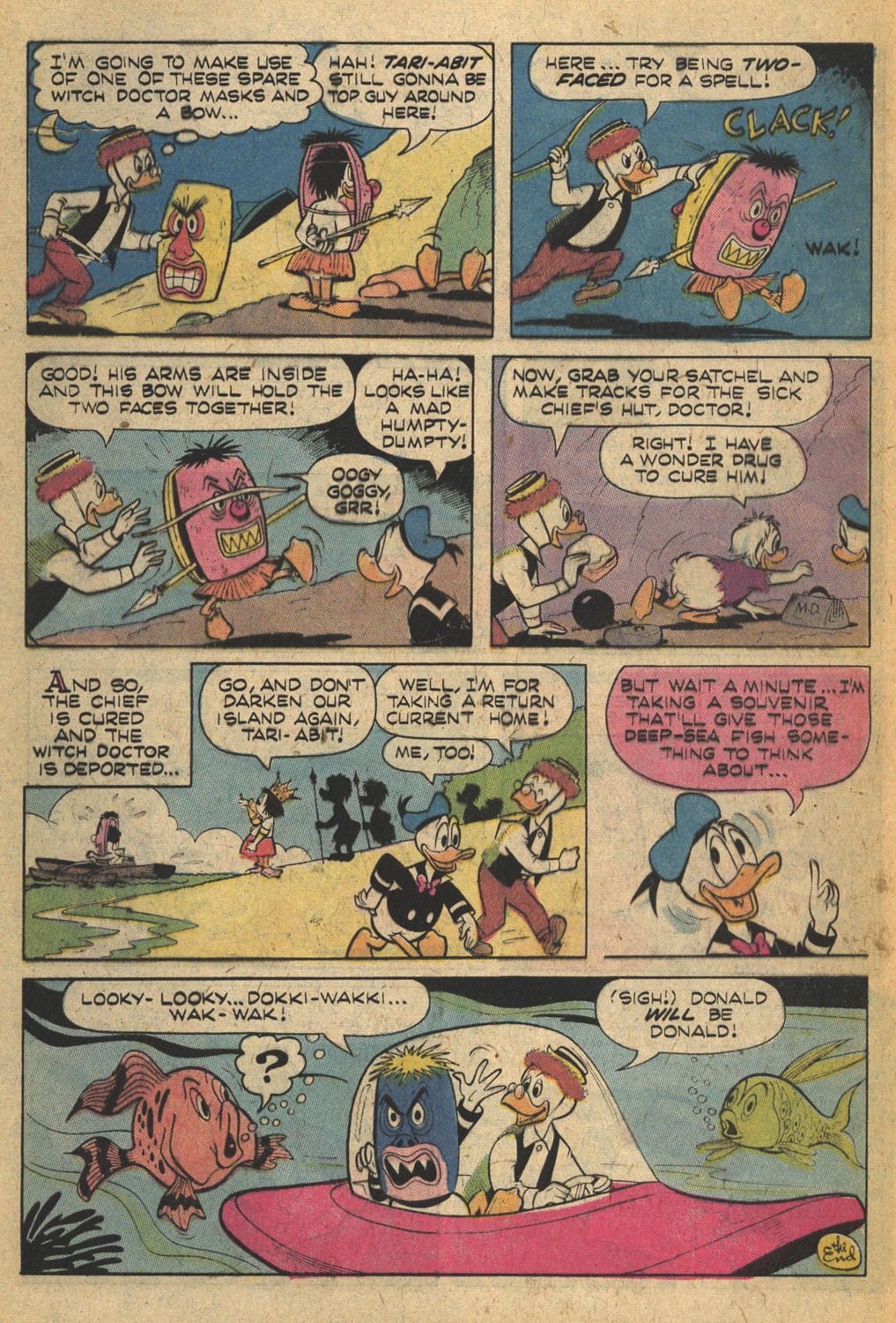 Read online Donald Duck (1962) comic -  Issue #190 - 32