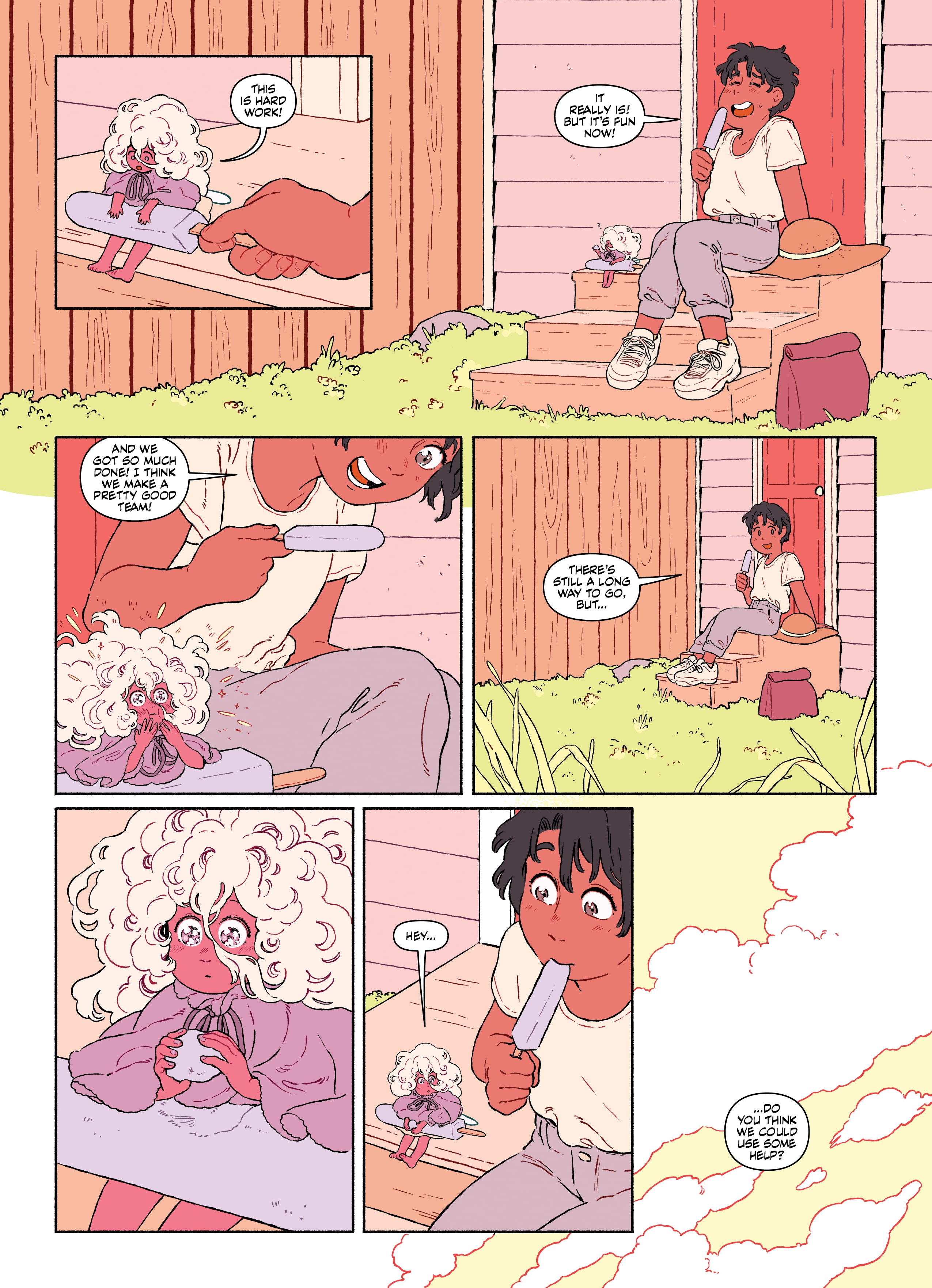 Read online Sprite and the Gardener comic -  Issue # TPB - 64