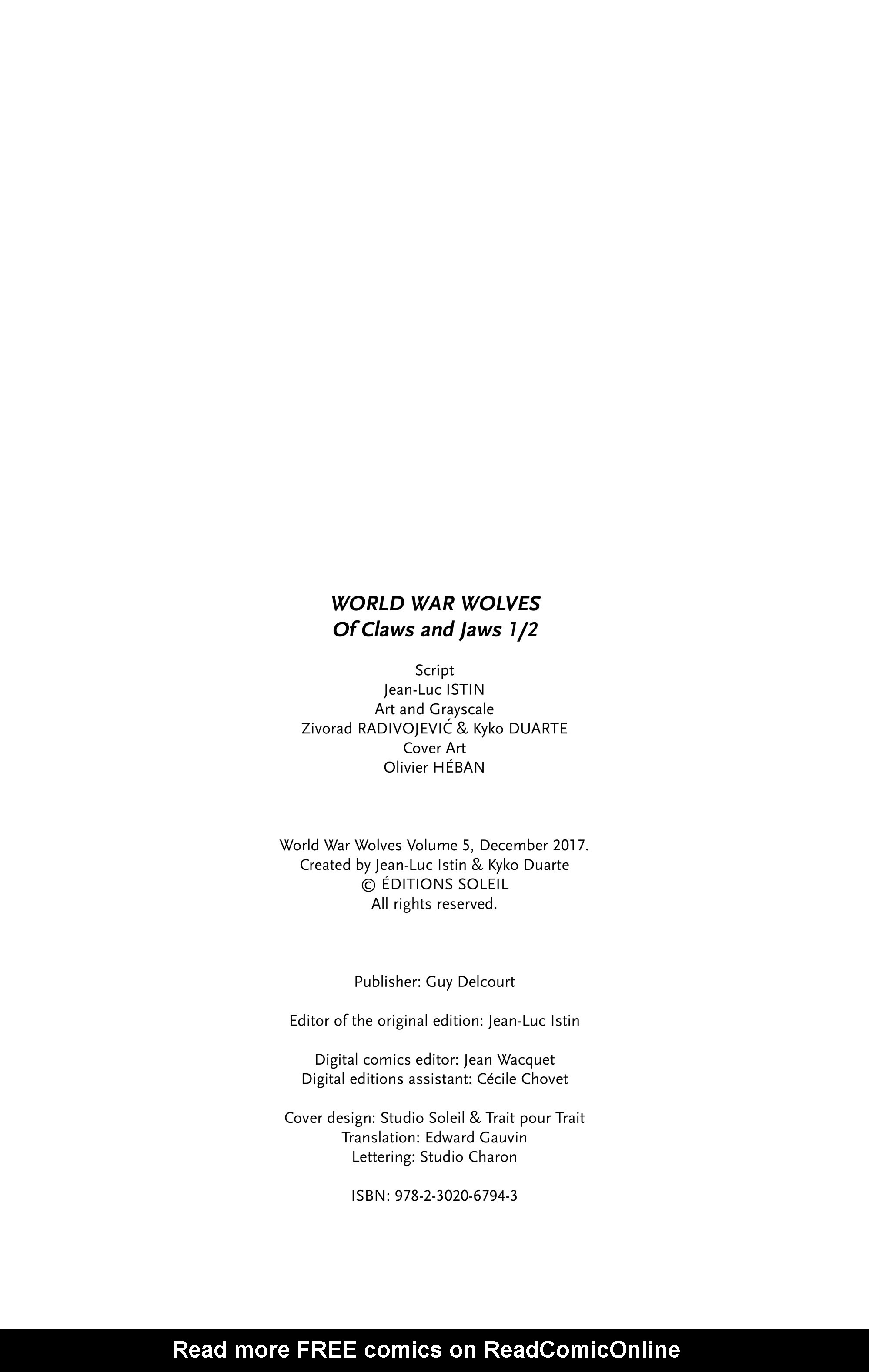Read online World War Wolves comic -  Issue #5 - 2
