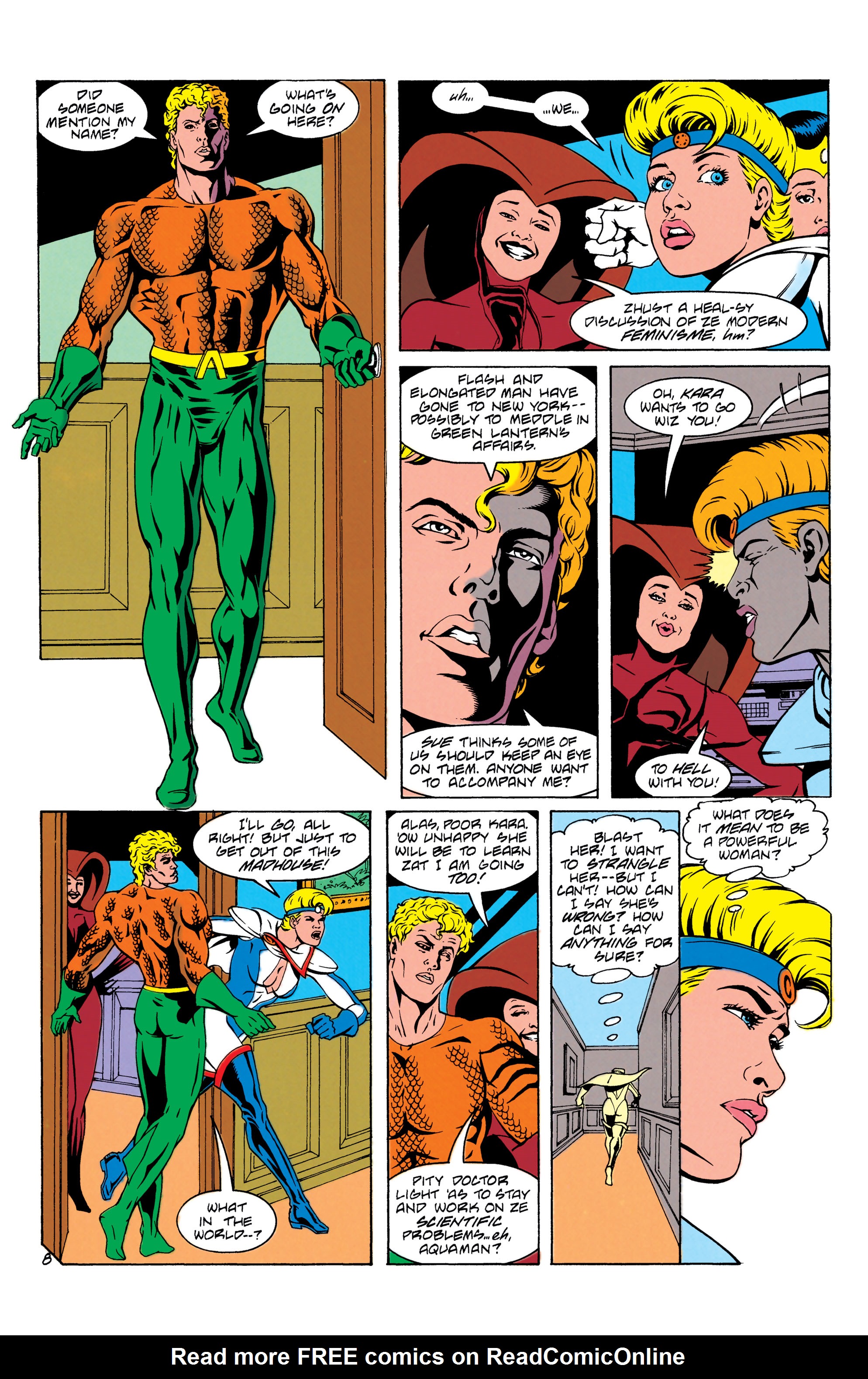 Read online Justice League Europe comic -  Issue #40 - 9