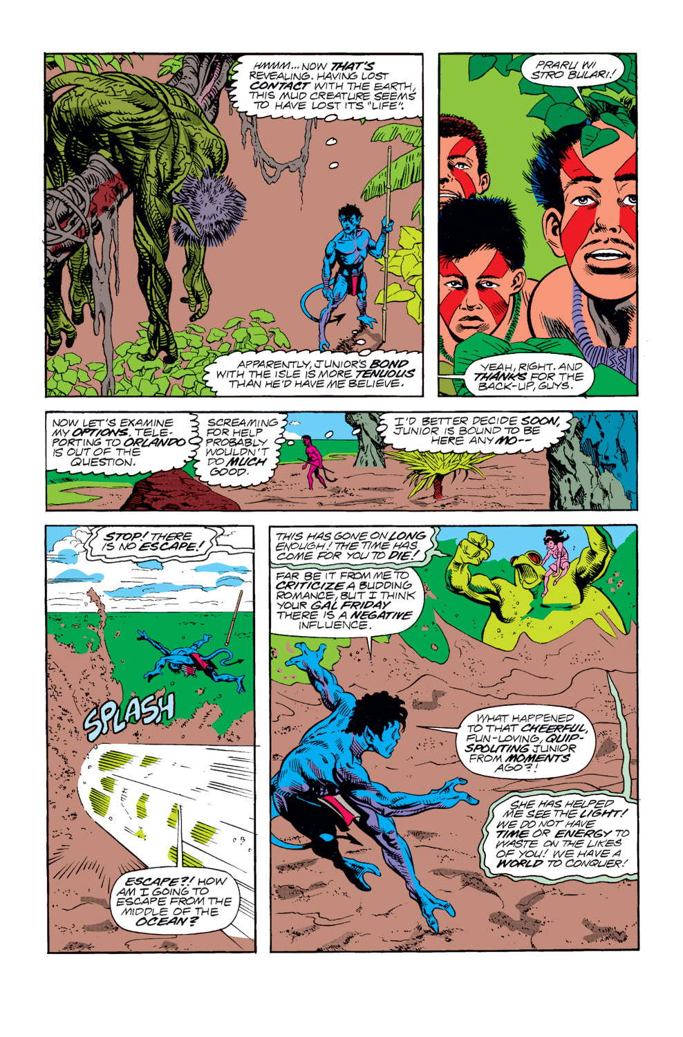 Read online Excalibur (1988) comic -  Issue #31 - 19