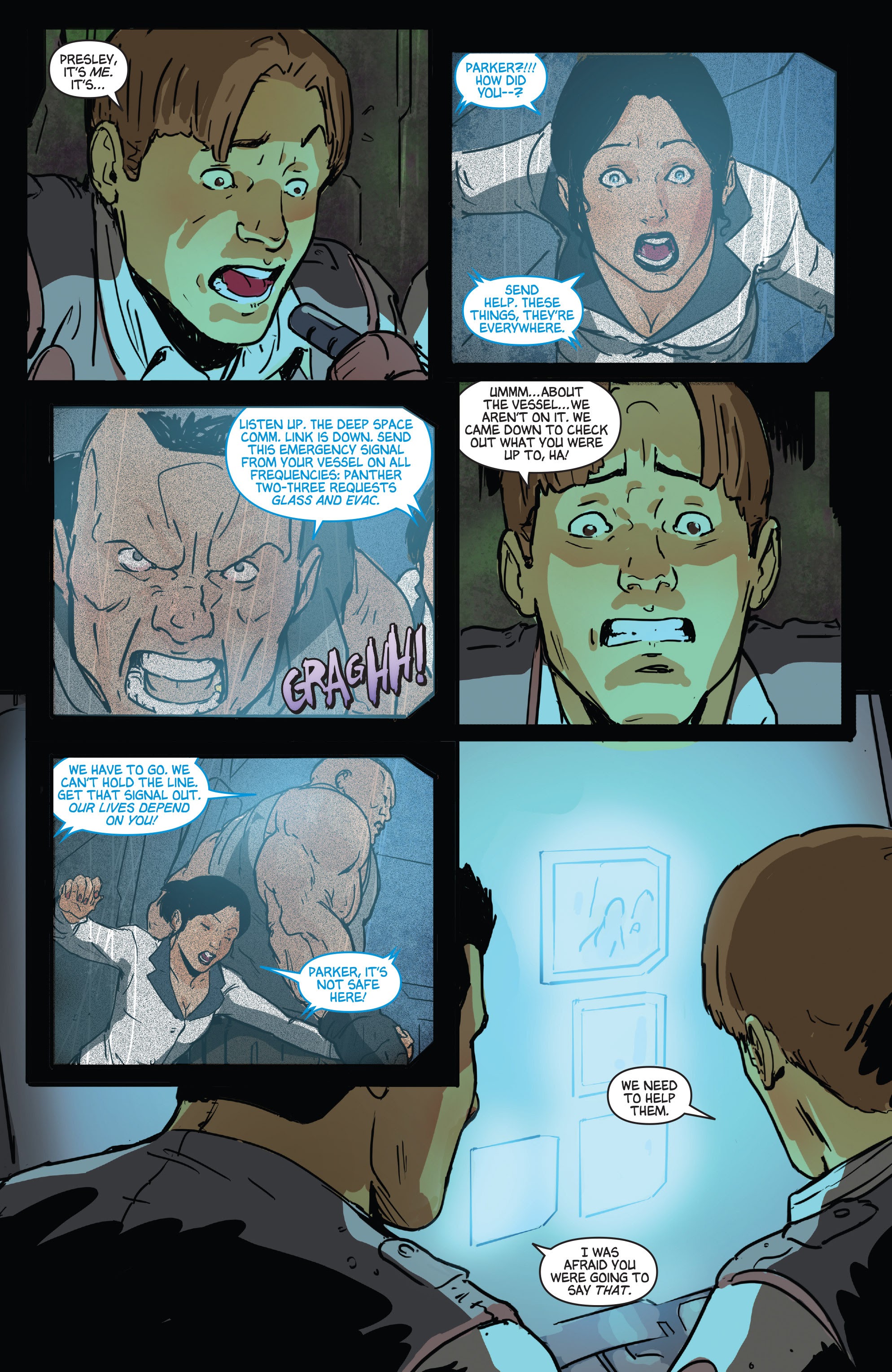 Read online Aliens vs. Parker comic -  Issue # _TPB - 43