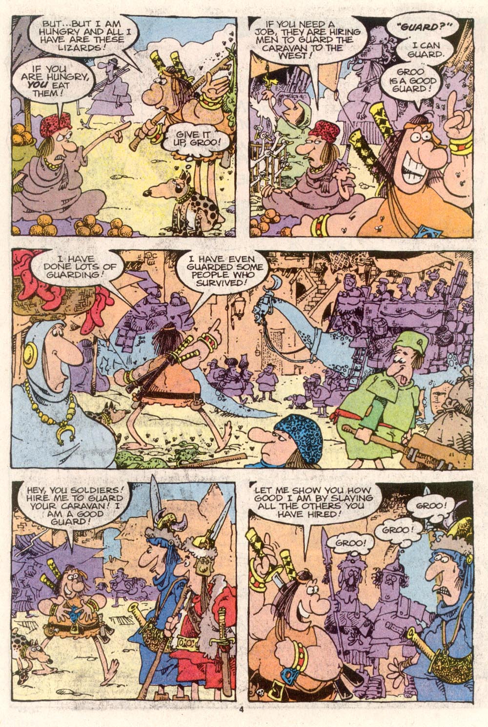 Read online Sergio Aragonés Groo the Wanderer comic -  Issue #80 - 4