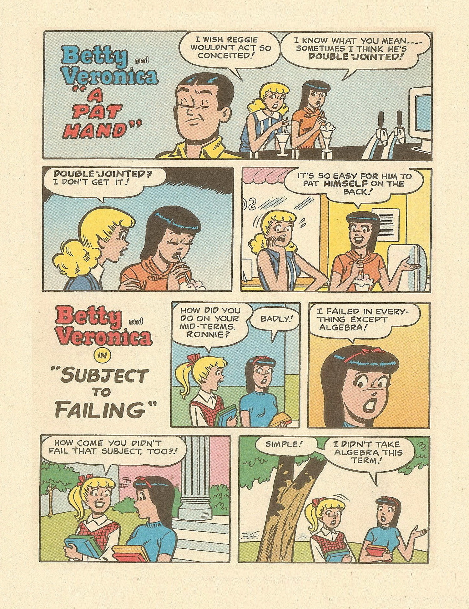 Read online Betty and Veronica Digest Magazine comic -  Issue #81 - 19