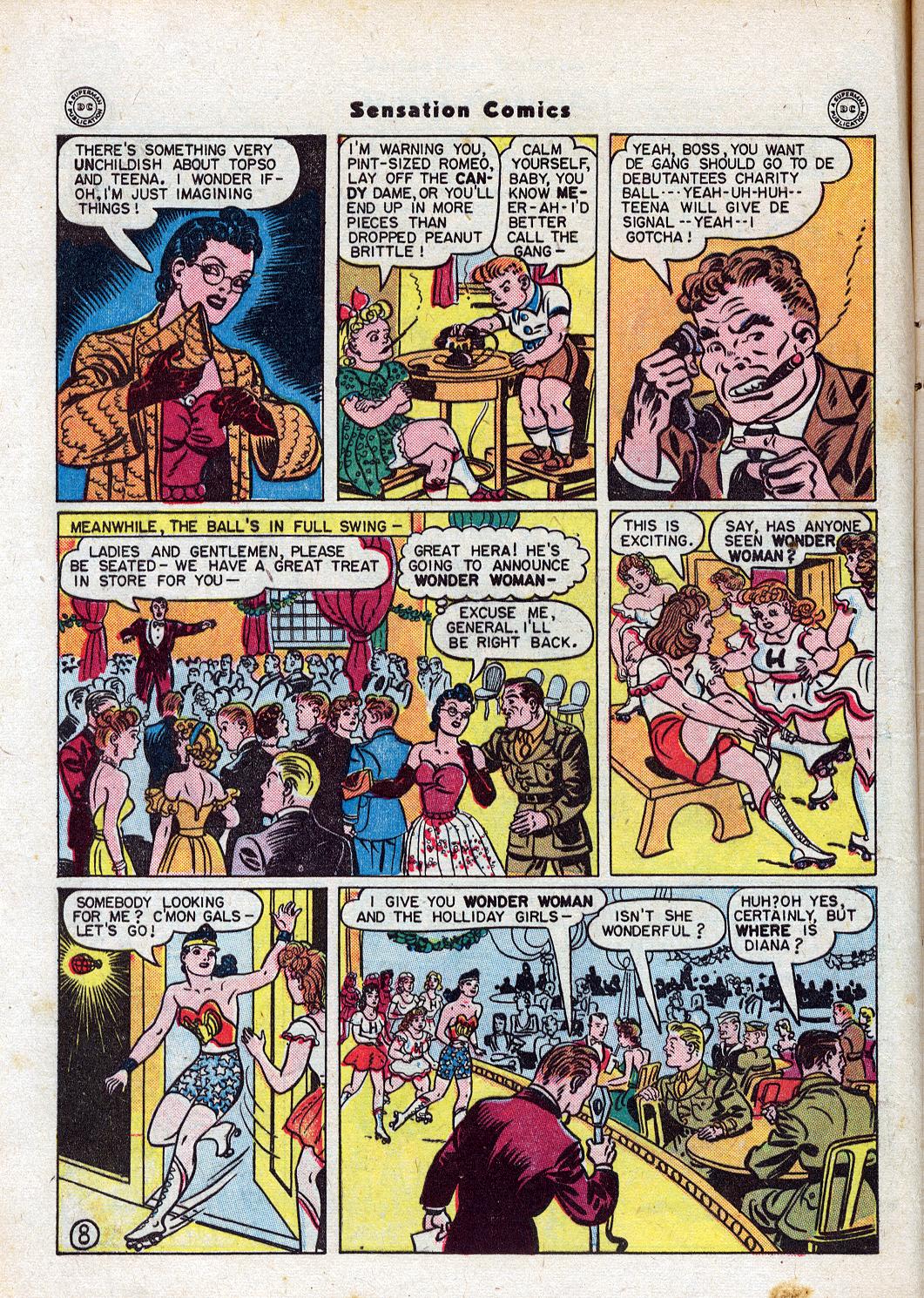 Read online Sensation (Mystery) Comics comic -  Issue #48 - 10