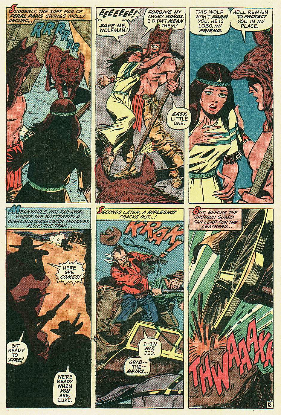 Read online Red Wolf (1972) comic -  Issue #2 - 13