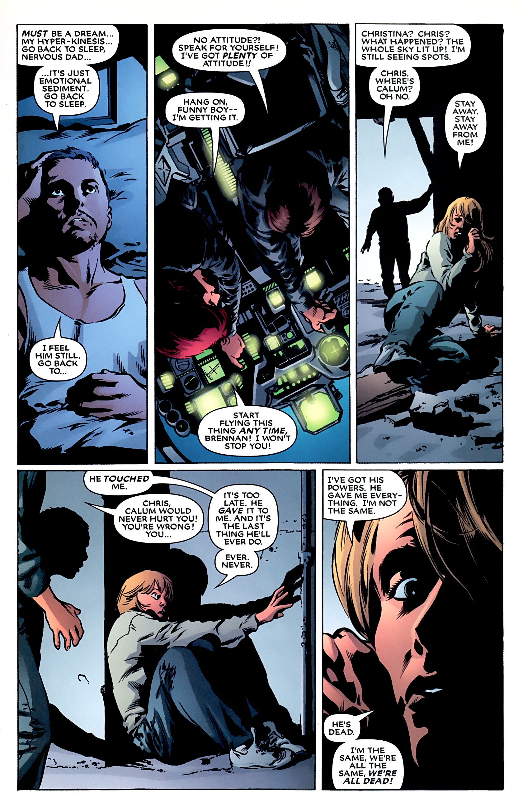 Read online Mutant X: Dangerous Decisions comic -  Issue # Full - 20