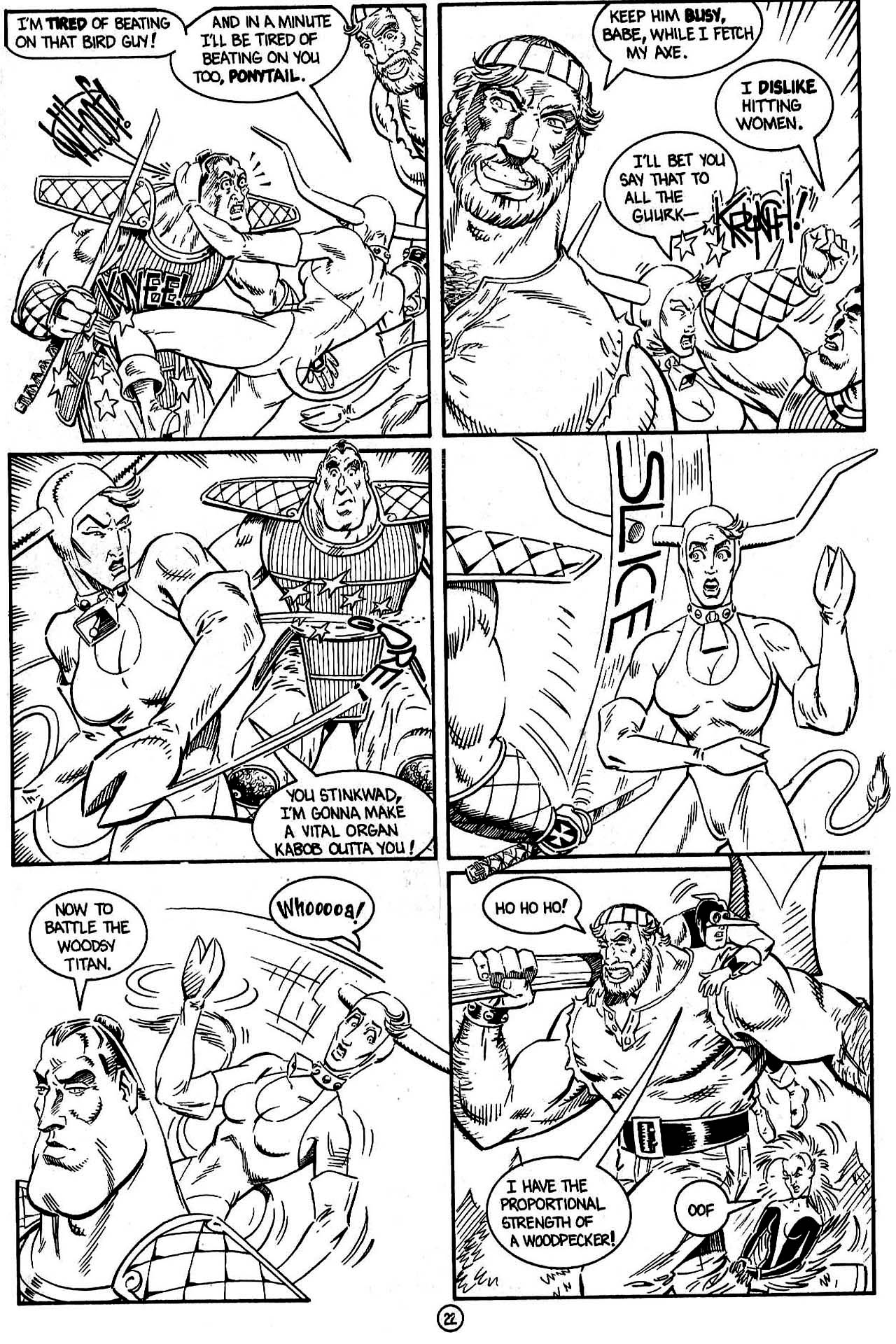 Read online Paul the Samurai (1992) comic -  Issue #5 - 23