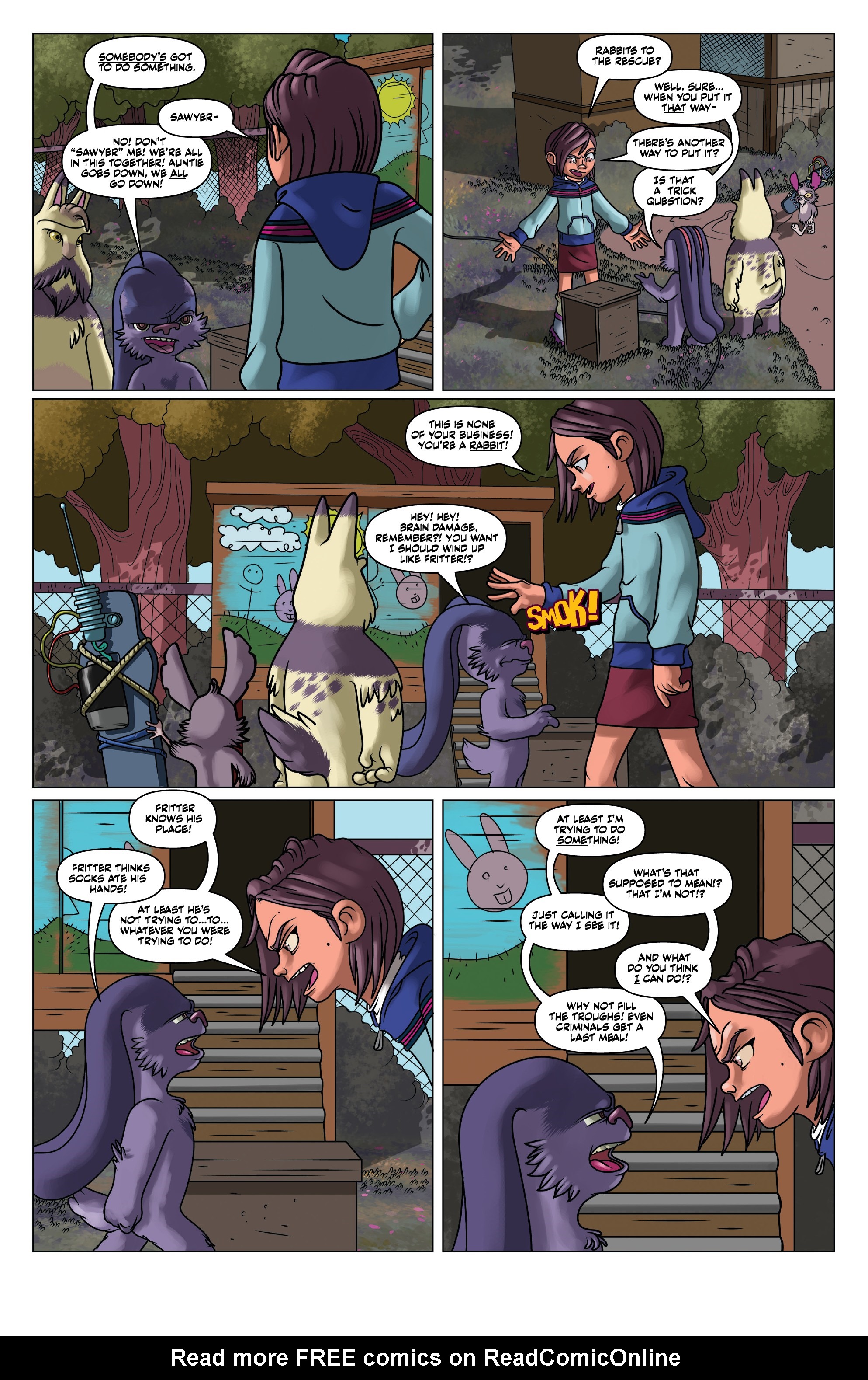 Read online Auntie Agatha's Home For Wayward Rabbits comic -  Issue #5 - 13