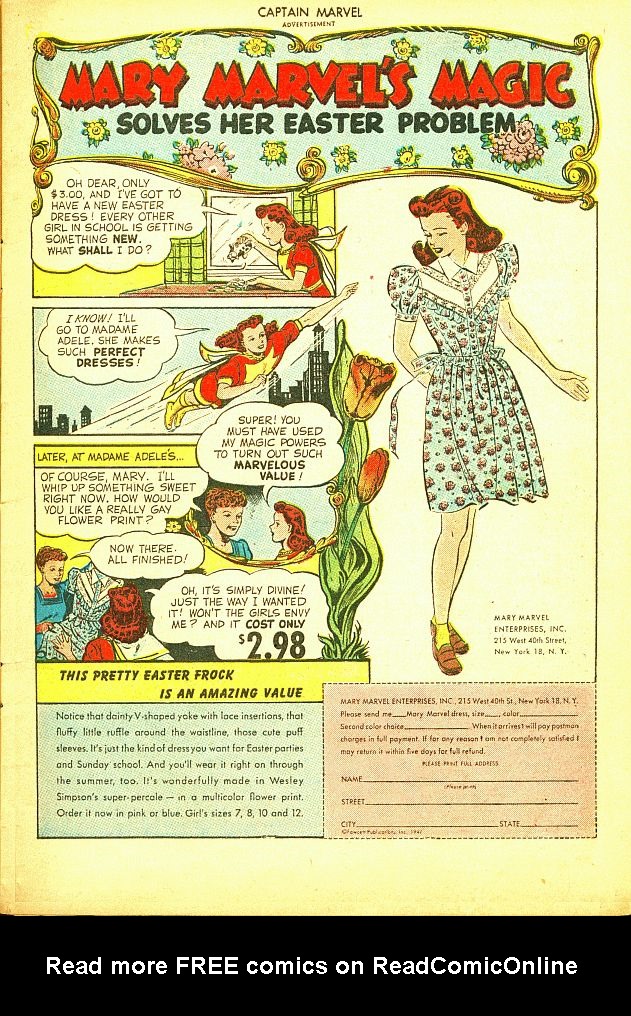 Read online Captain Marvel Adventures comic -  Issue #71 - 19