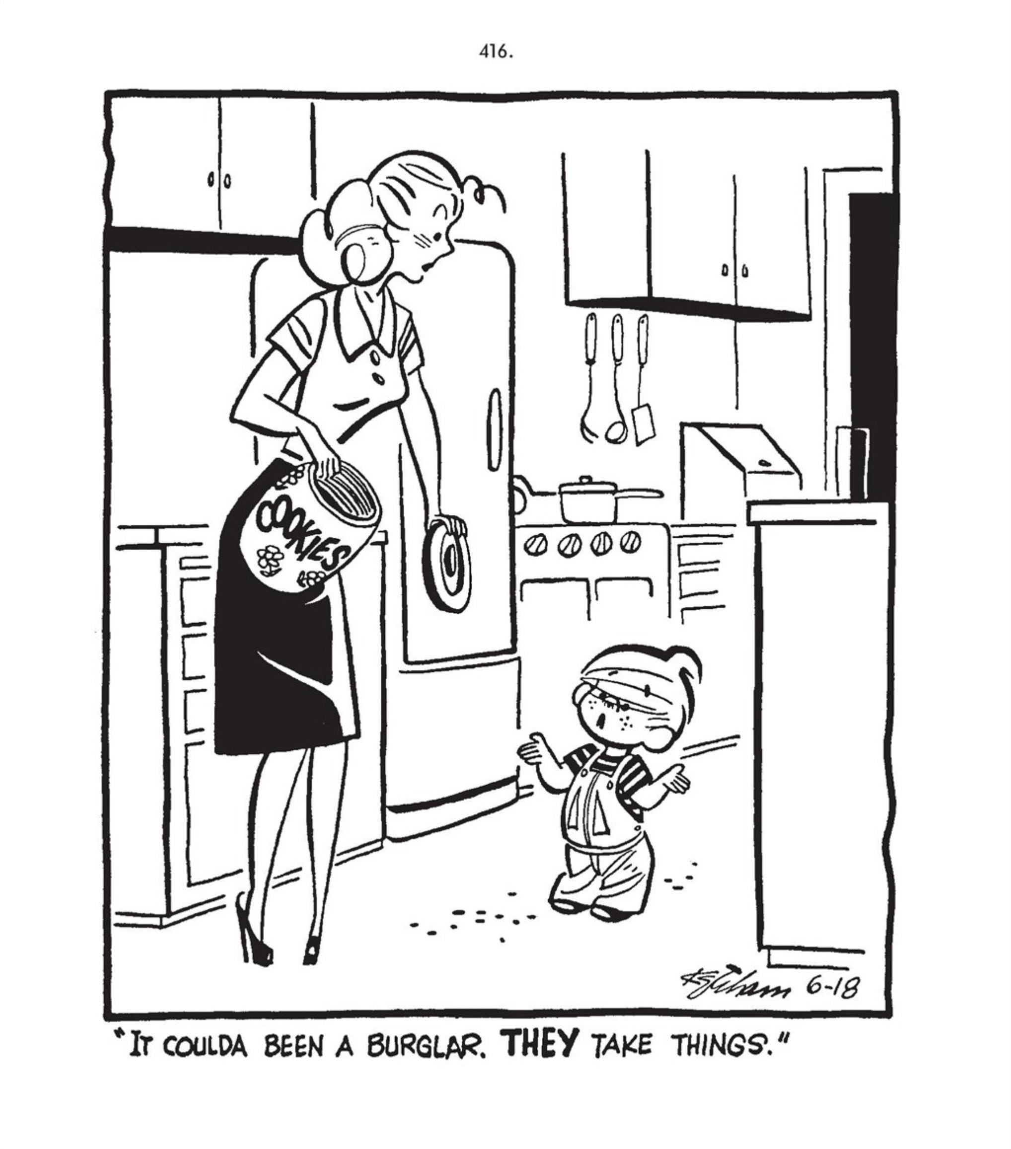 Read online Hank Ketcham's Complete Dennis the Menace comic -  Issue # TPB 1 (Part 5) - 42