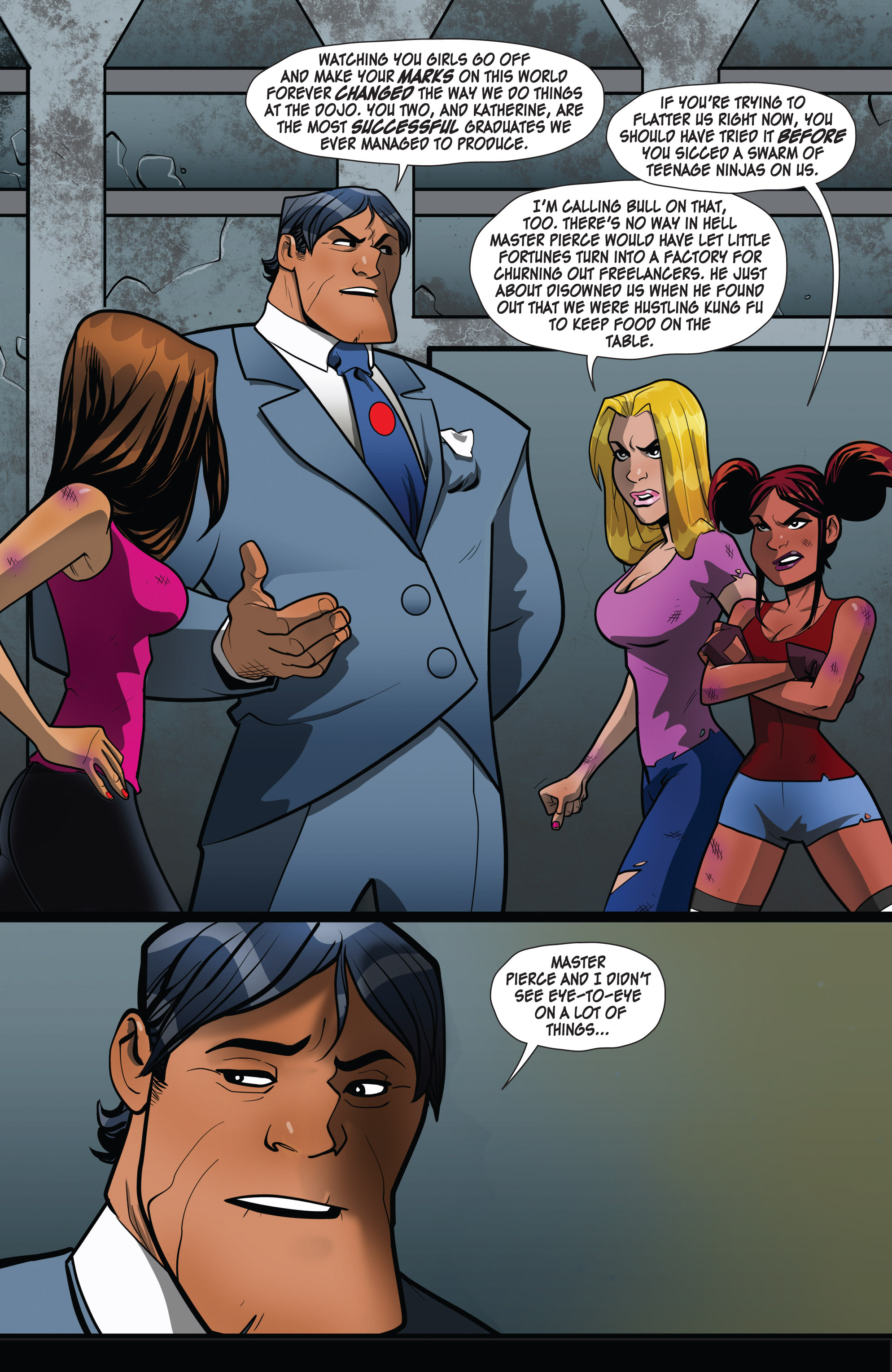 Read online Freelancers comic -  Issue #3 - 13