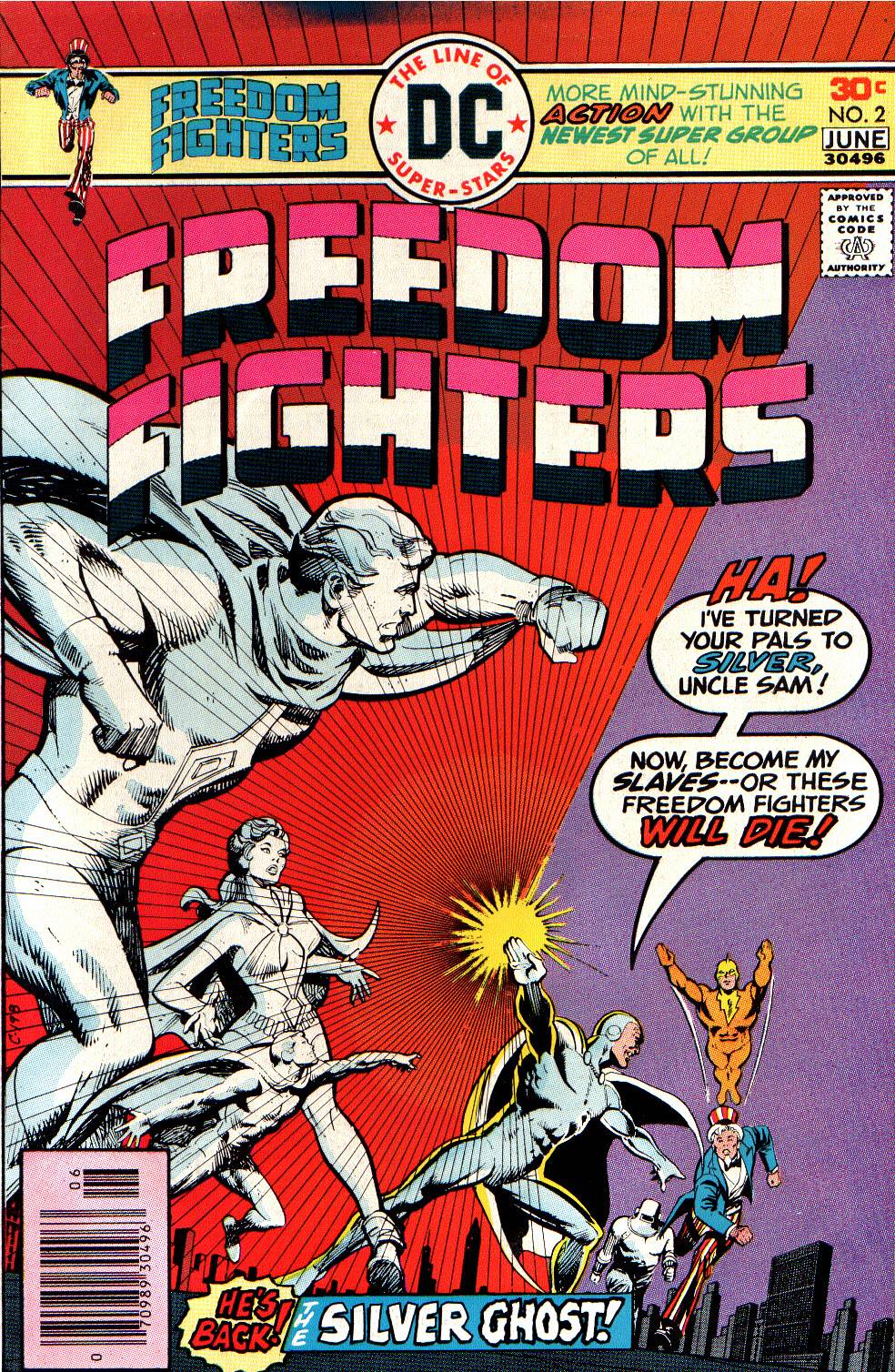 Freedom Fighters (1976) Issue #2 #2 - English 1
