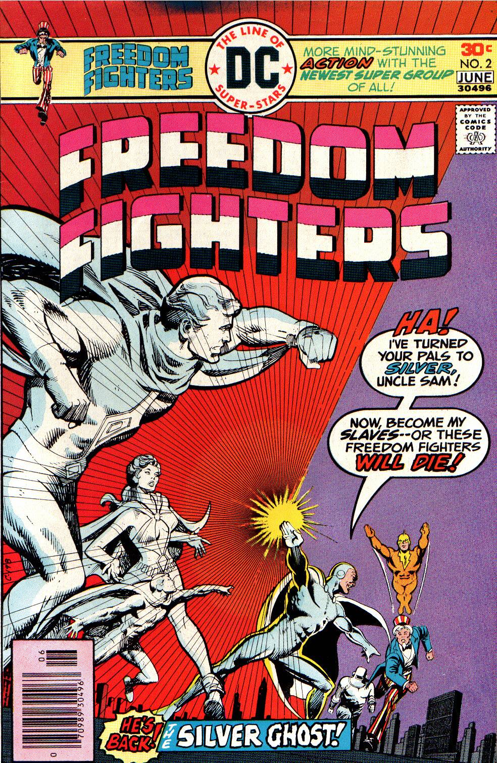 Read online Freedom Fighters (1976) comic -  Issue #2 - 1