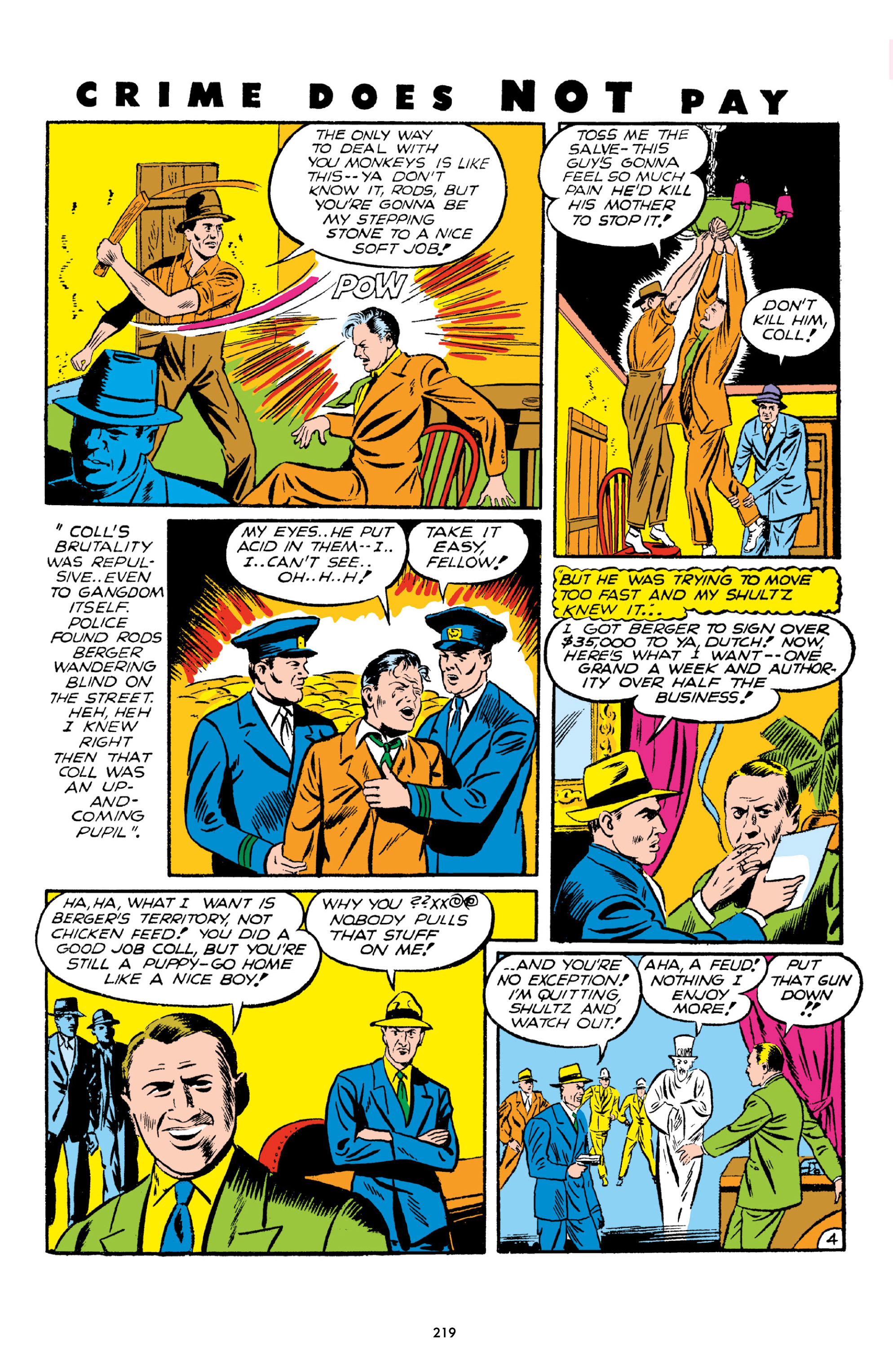 Read online Crime Does Not Pay Archives comic -  Issue # TPB 1 (Part 3) - 22