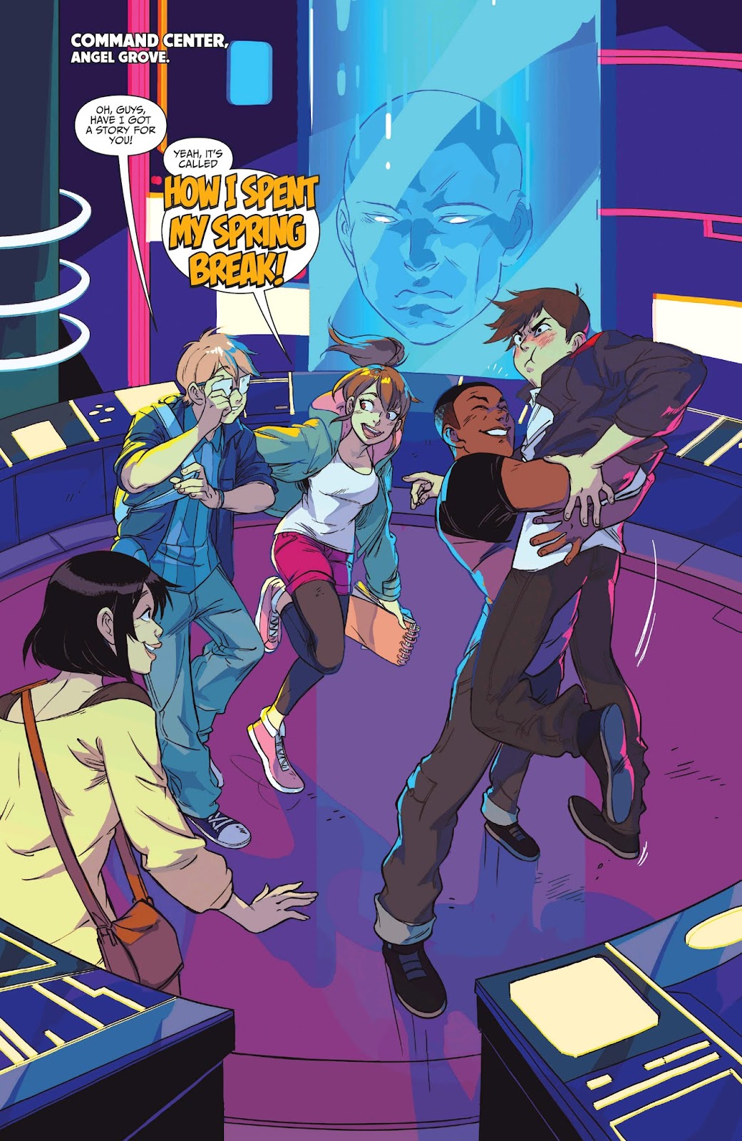Saban's Go Go Power Rangers: Back To School issue Full - Page 3