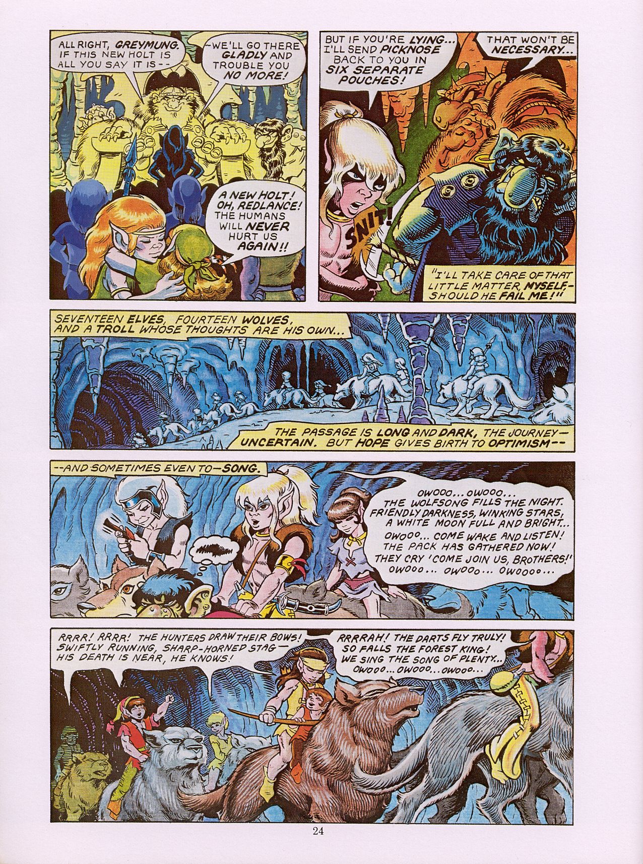 Read online ElfQuest (Starblaze Edition) comic -  Issue # TPB 1 - 32