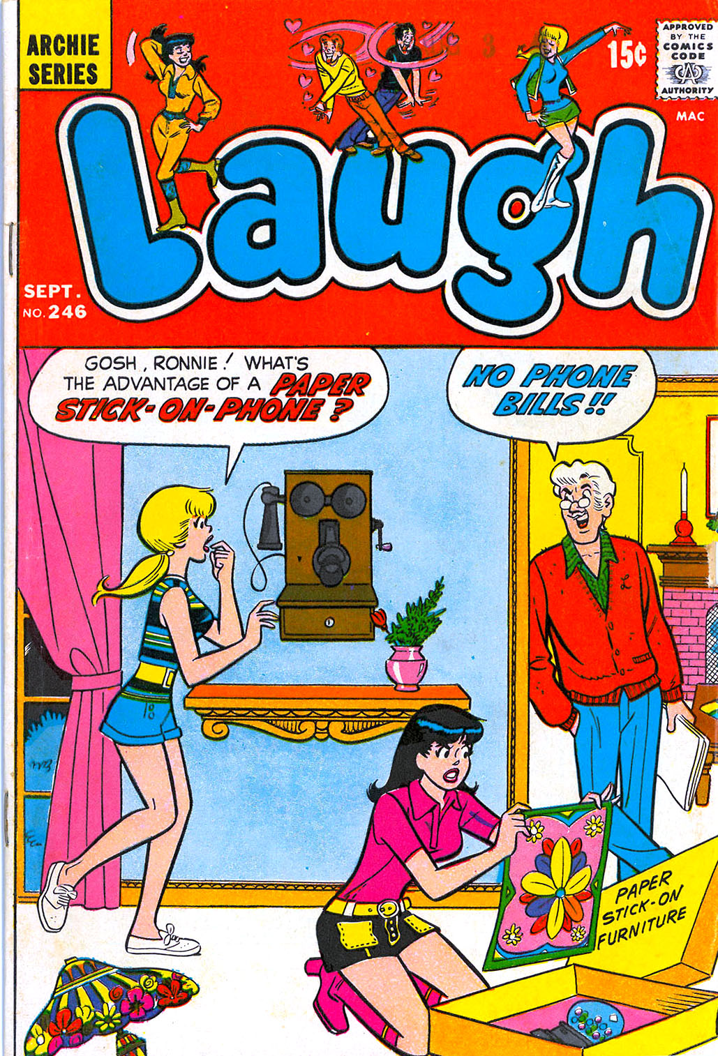 Read online Laugh (Comics) comic -  Issue #246 - 1