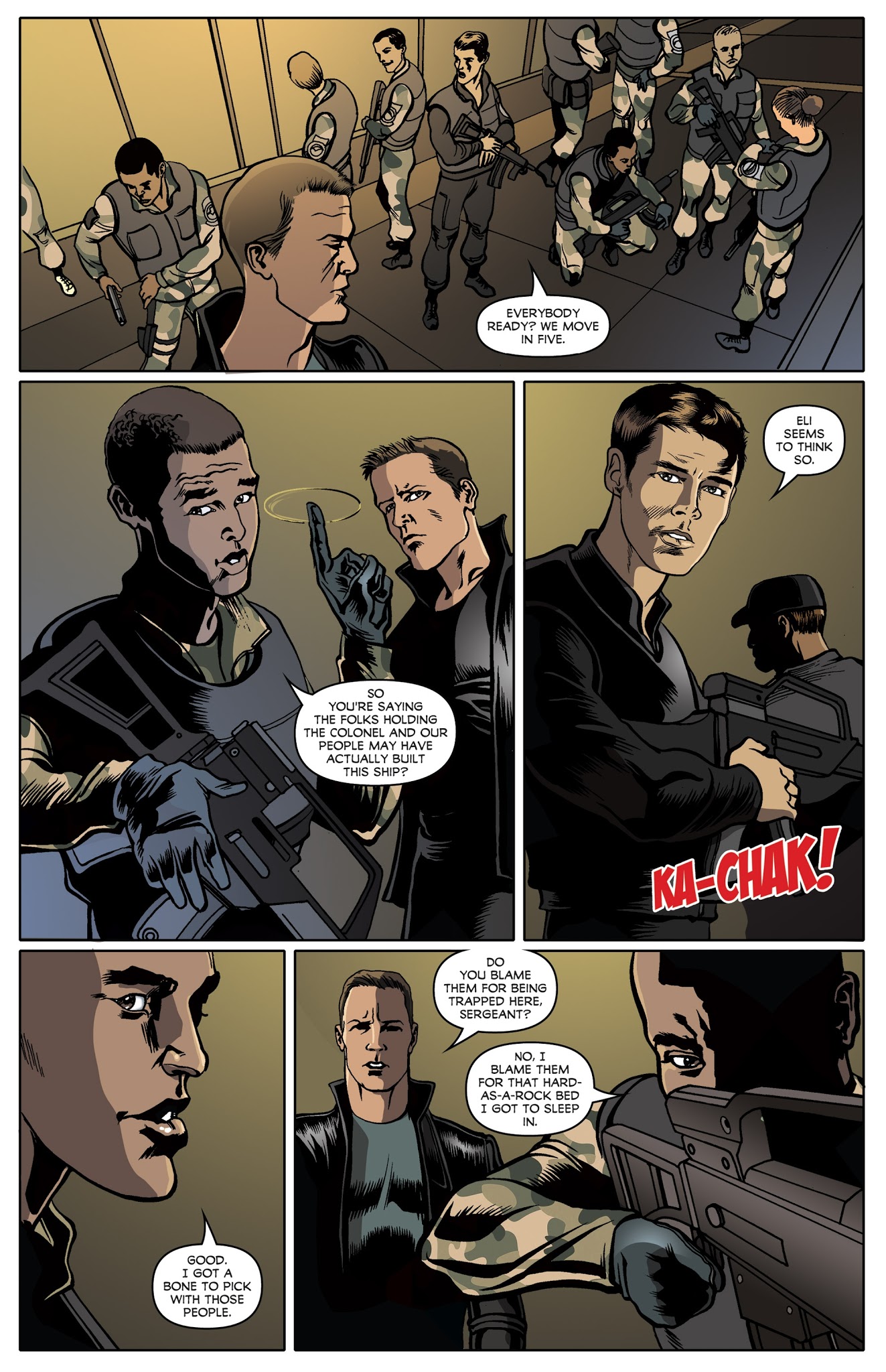 Read online Stargate Universe: Back To Destiny comic -  Issue #2 - 16