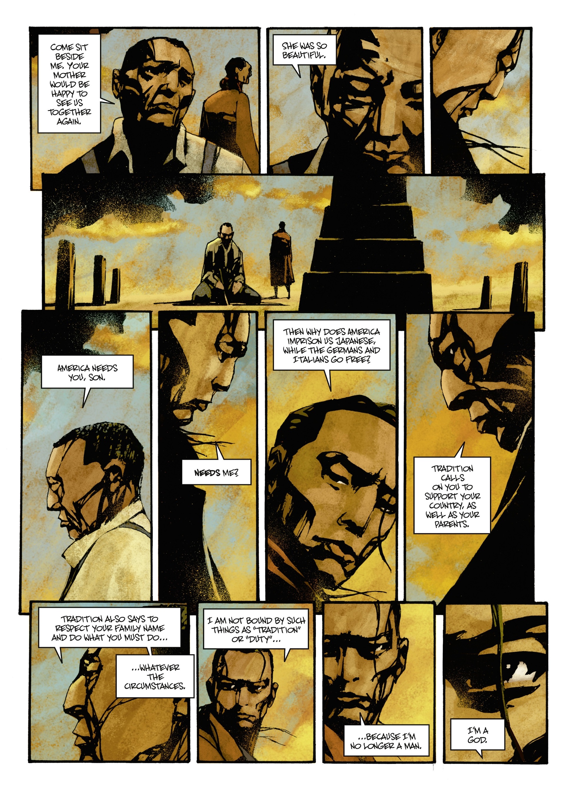 Read online Of Gods and Men comic -  Issue #3 - 17