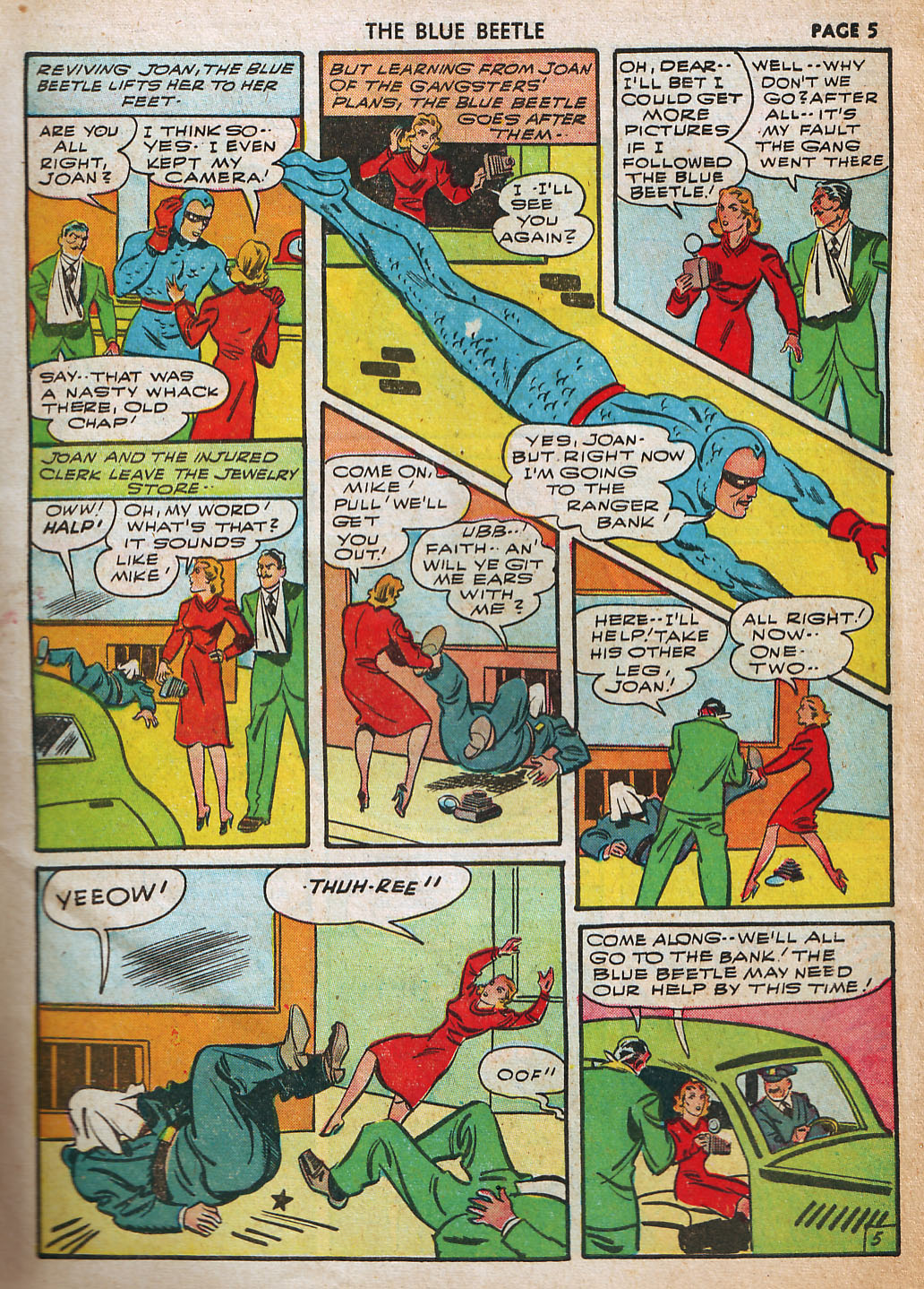 Read online The Blue Beetle comic -  Issue #11 - 7