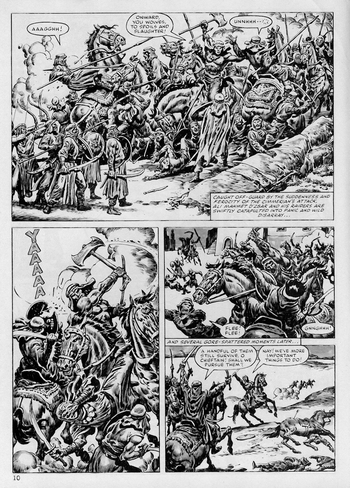 Read online The Savage Sword Of Conan comic -  Issue #102 - 10