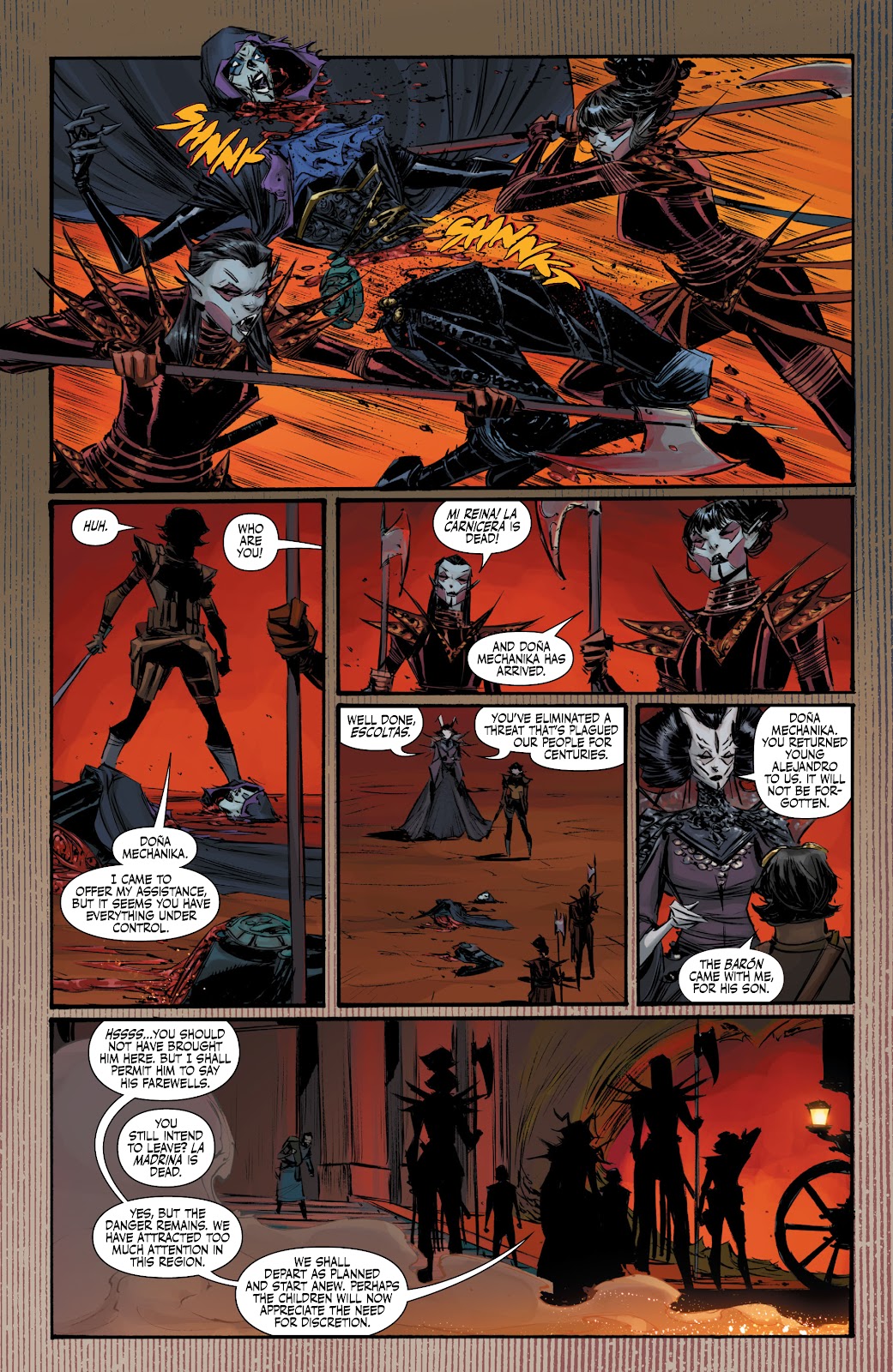 Lady Mechanika: Sangre issue 5 - Page 18